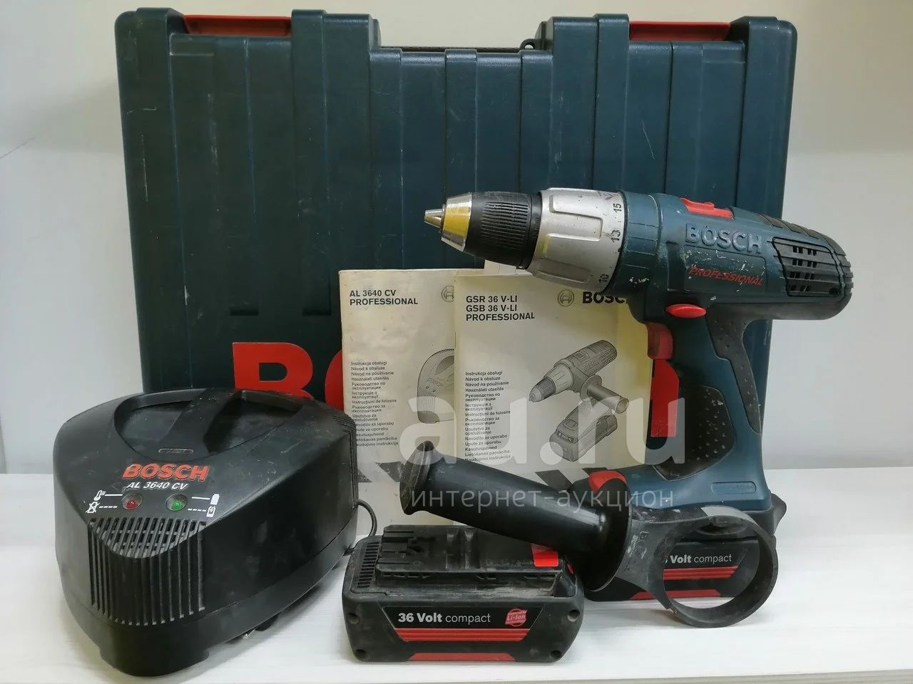 Bosch GSR 36 V LI. 2 . 4901. 16900 . Au.ru