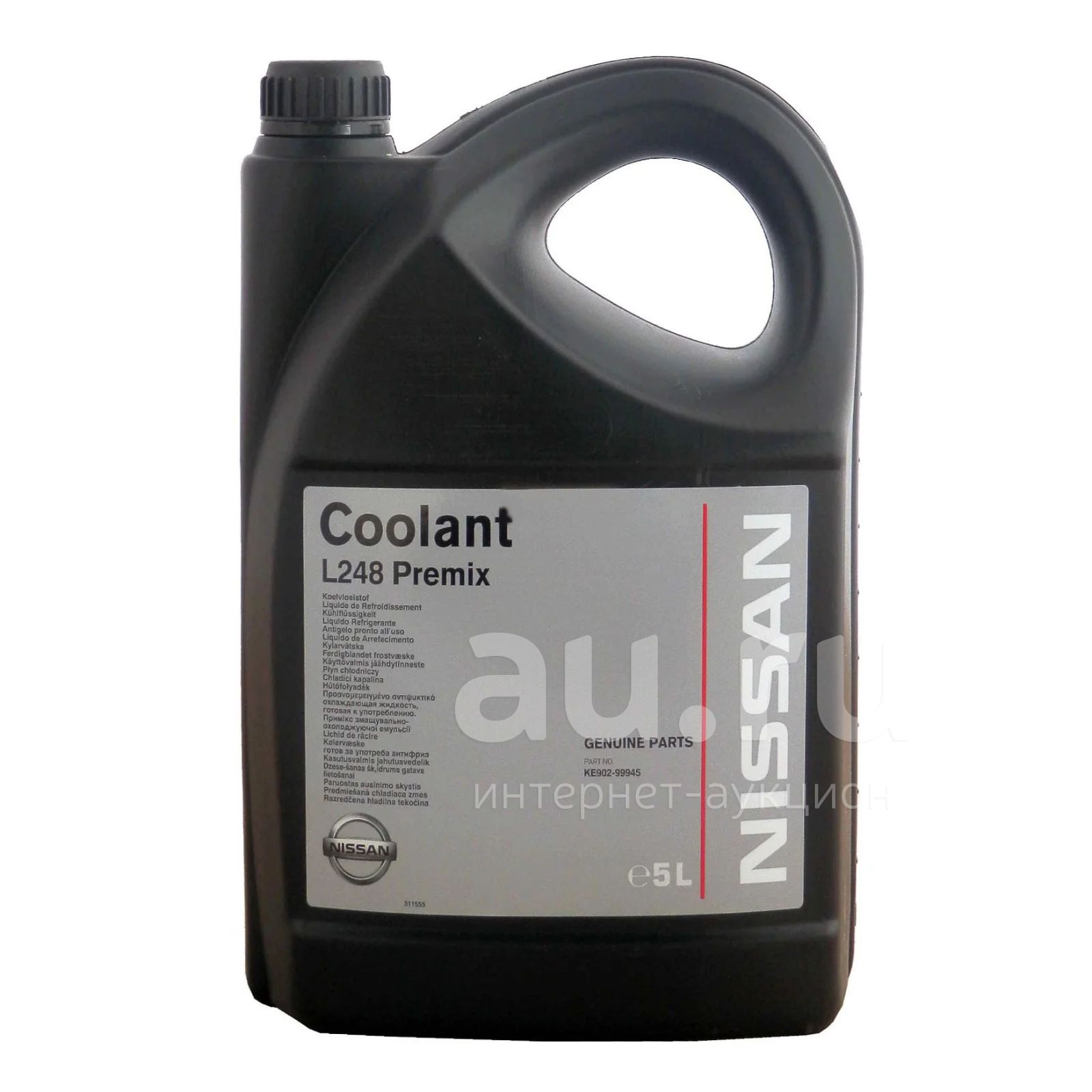 Антифриз Nissan L248 Coolant Premix — купить в Красноярске. Масла ...