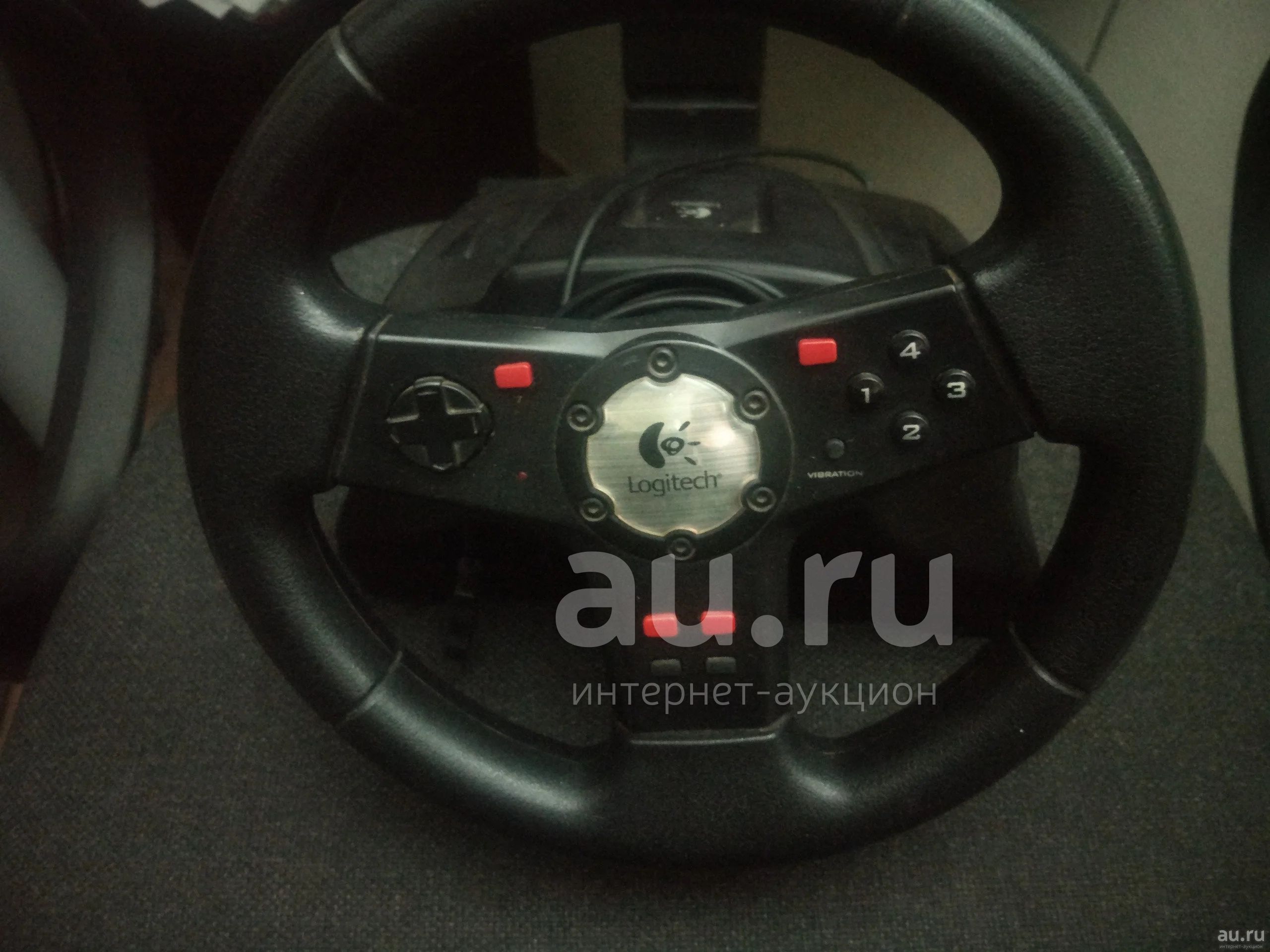 Игровой руль и педали. Logitech E-Uk12 Formula Vibration — купить в ...