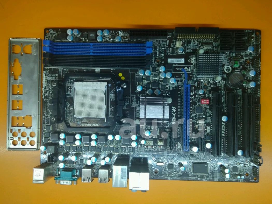 Б\У материнская плата для компьютера MSI 870-C45 MS-7599ver: 1.2 ATX ...