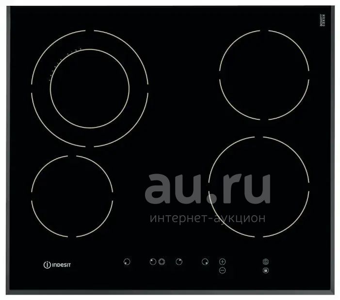 Indesit Индукционная варочная панель VIA 640 0 C, черный — купить в ...