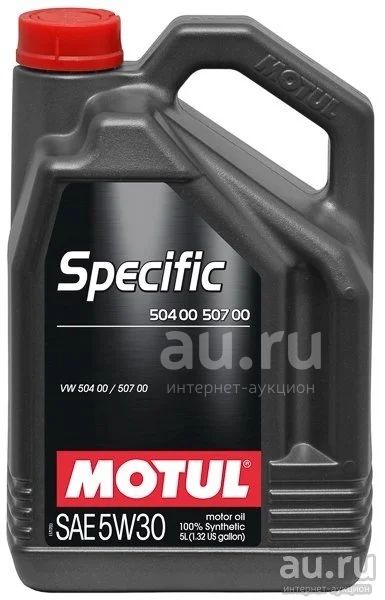 MOTUL Specific VW 504.00/ 507.00 0W30 5л масло моторное — купить в ...