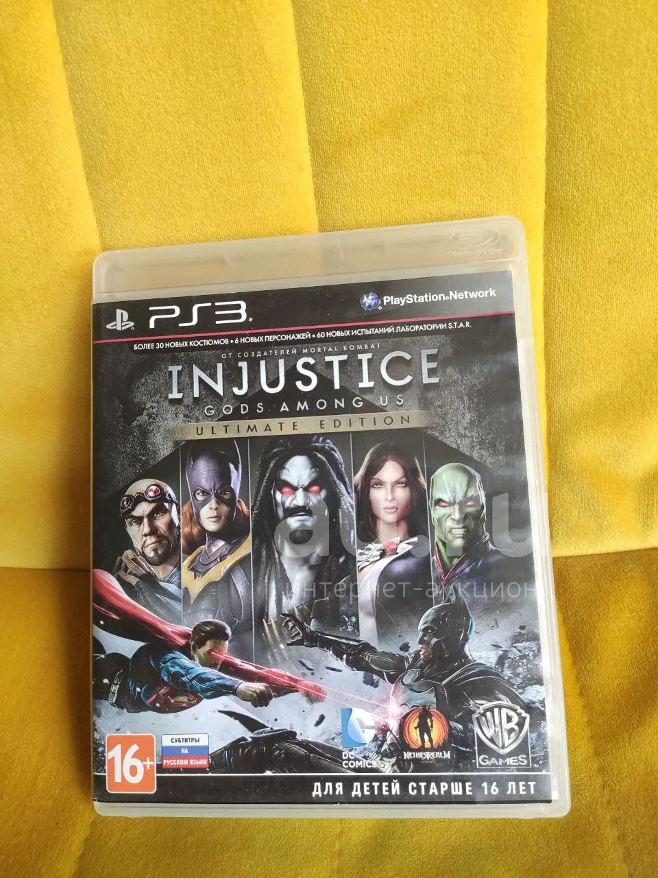 Injustice Gods Among Us PS3 рус субтитры — купить в Красноярске ...
