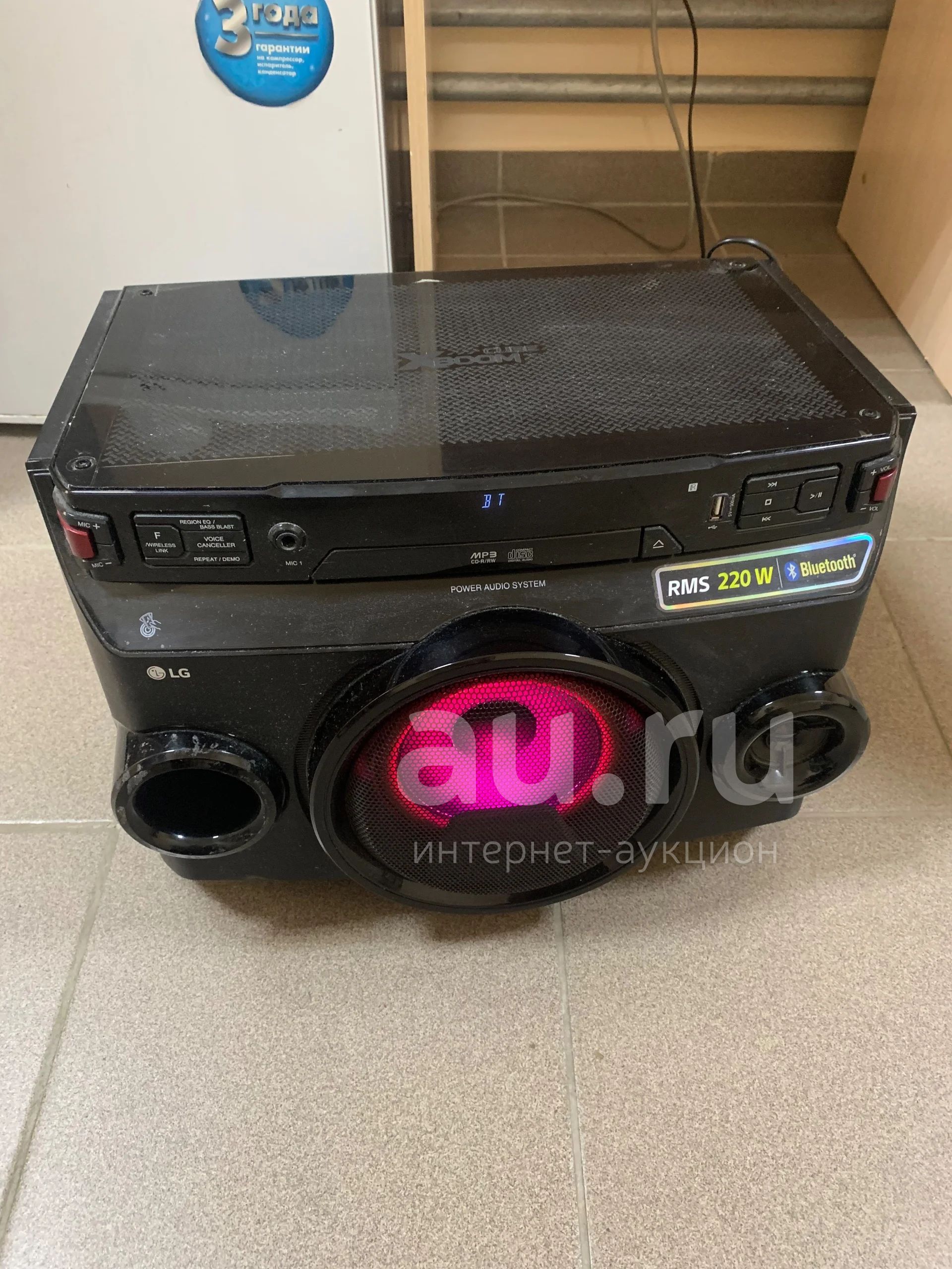 Домашняя аудиосистема LG XBOOM OM4560 — купить в Красноярске. Состояние ...