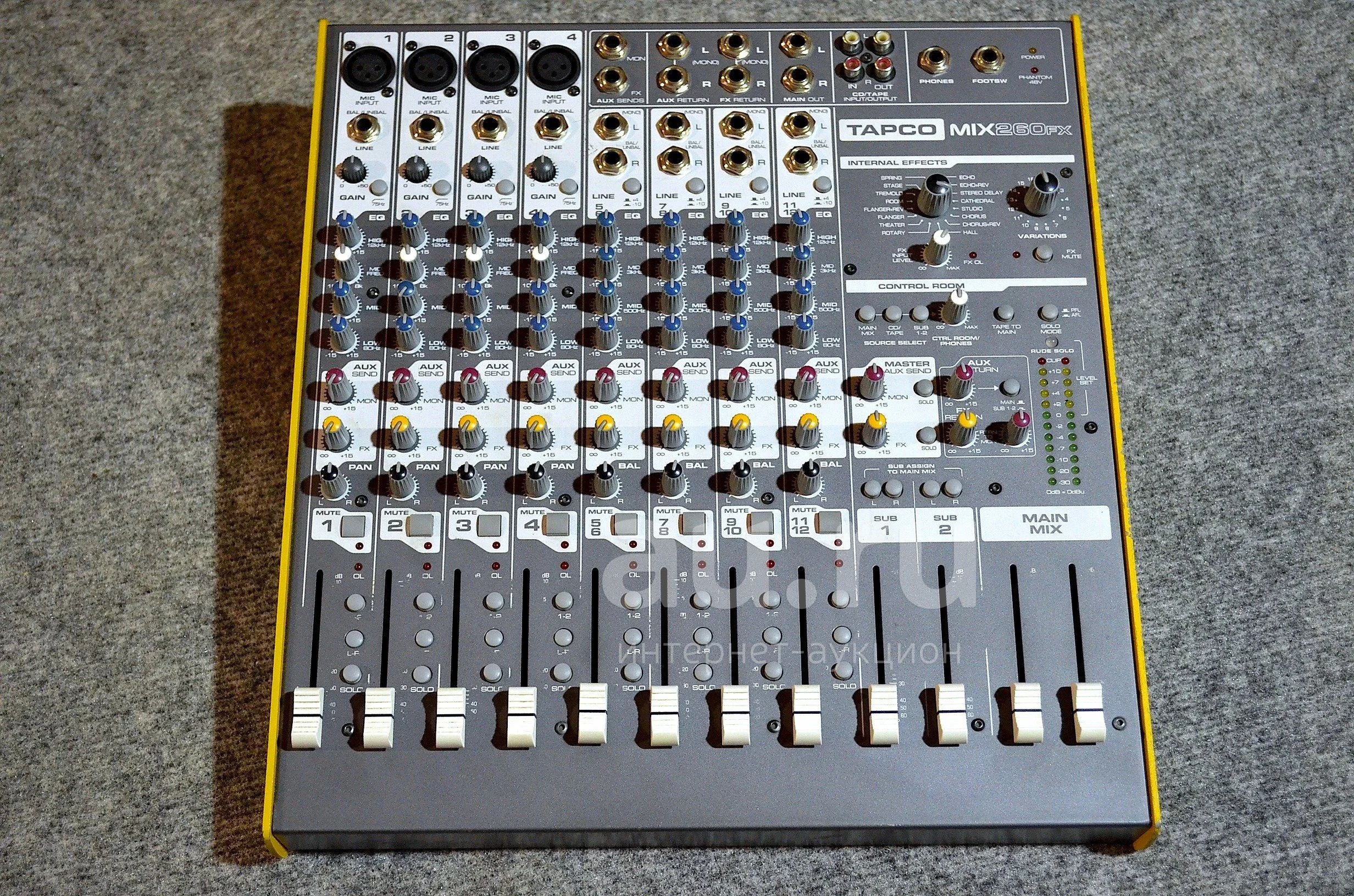 Tapco by Mackie Mix 260FX