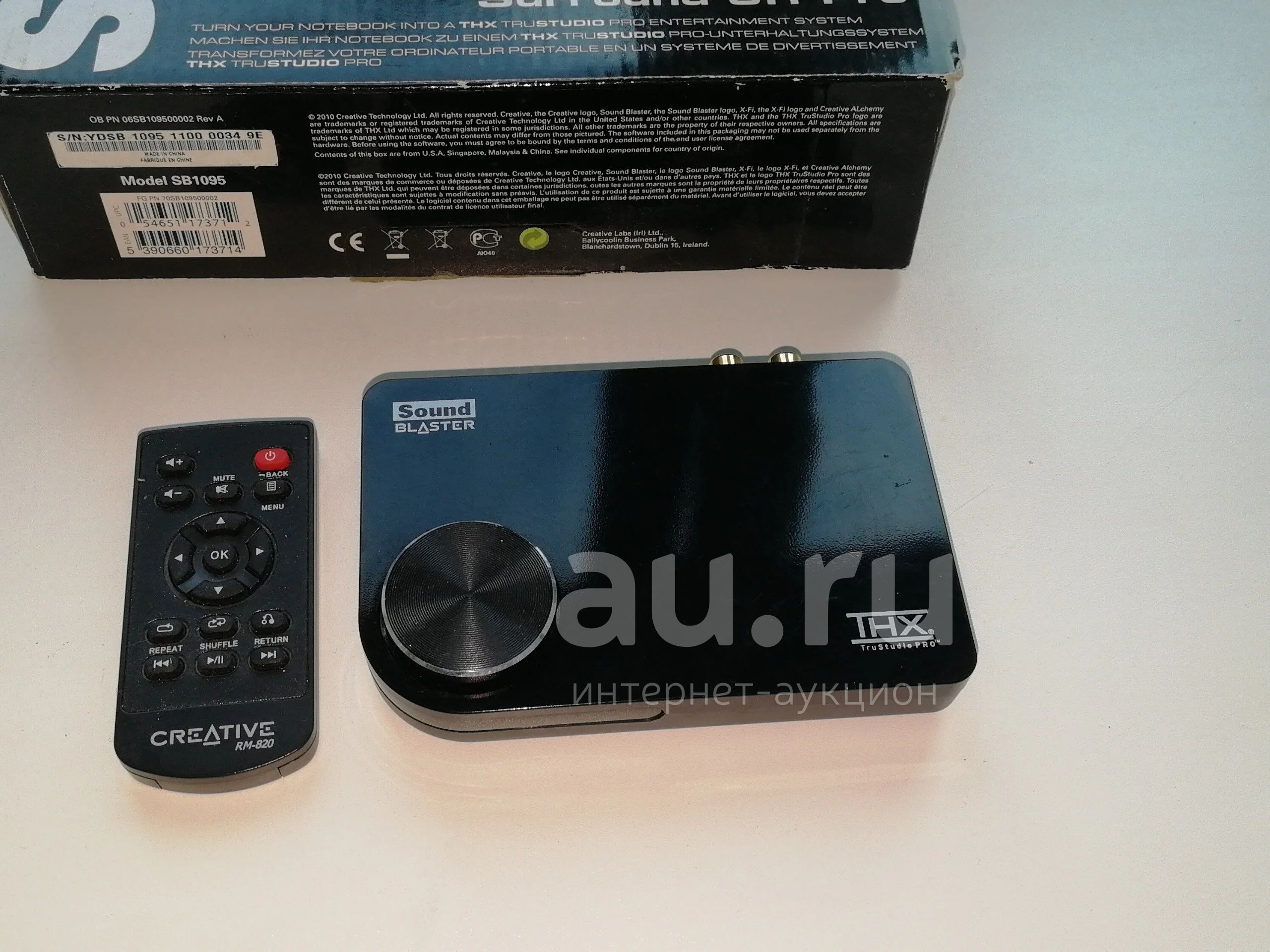 Внешняя звуковая карта Creative Sound Blaster X-Fi Surround 5.1 ...