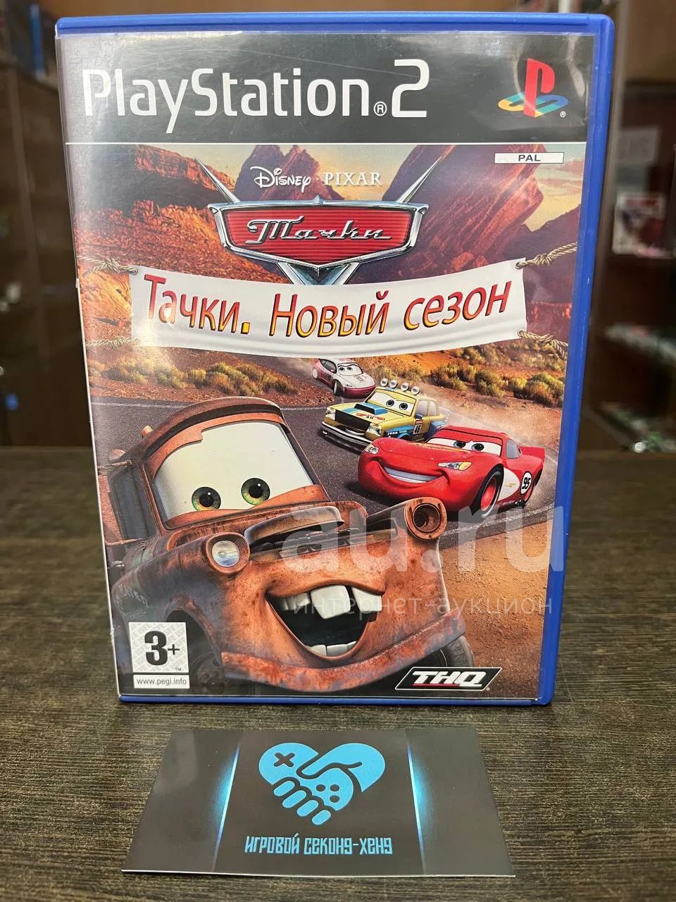 Тачки. Новый сезон Disney/Pixar. Лицензия для Playstation 2 PS2 PS — купить  в Красноярске. Состояние: Б/у. Игры для консолей на интернет-аукционе Au.ru