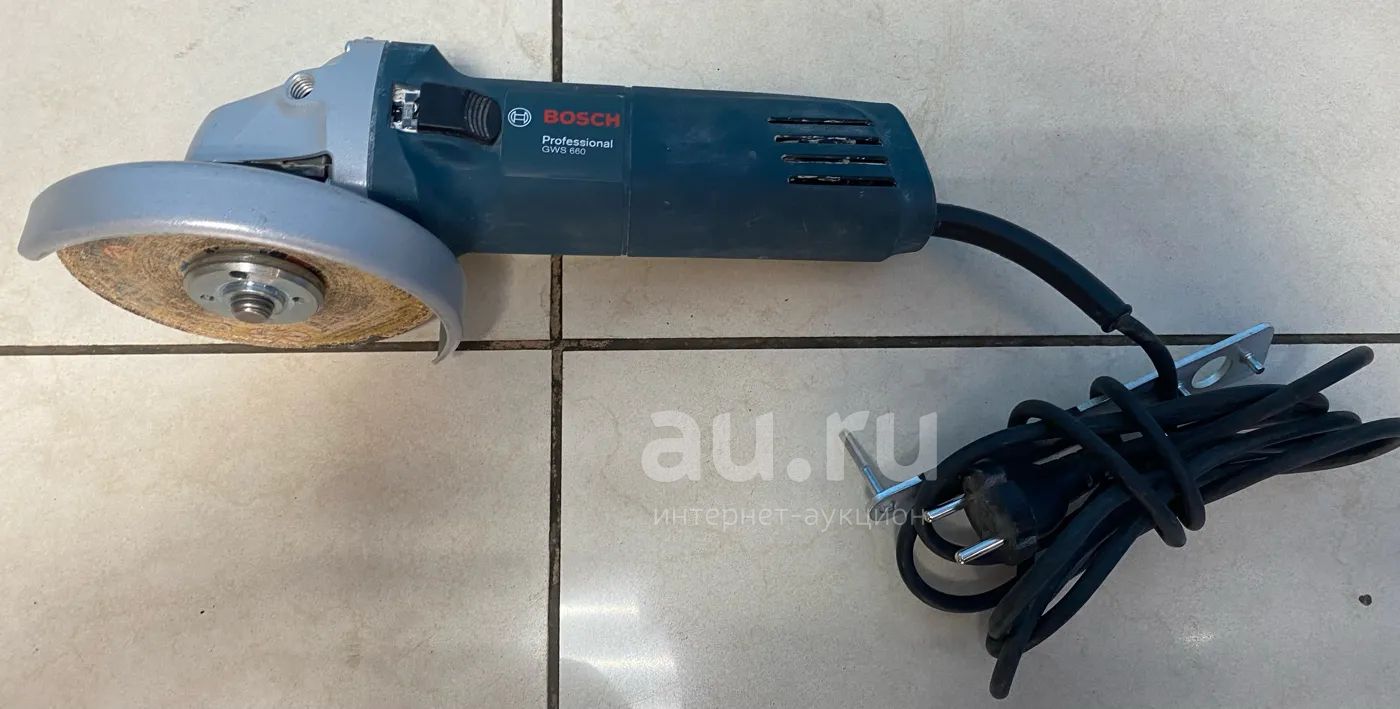 УШМ Bosch GWS 660 (060137508N), 660 Вт, 125 мм — купить в Красноярске ...