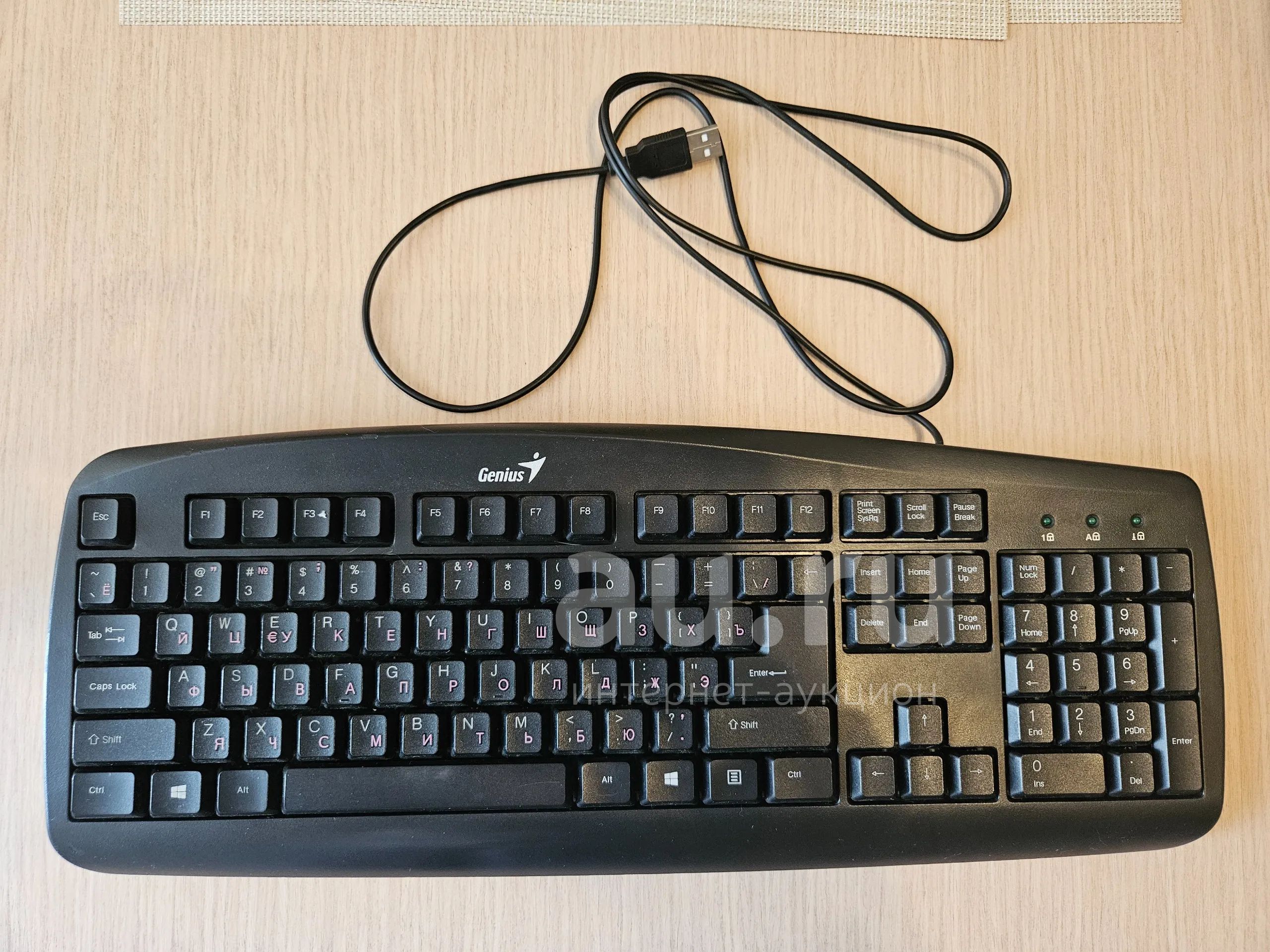 Клавиатура Genius KB-110 Black USB — купить в Красноярске. Состояние: Б ...