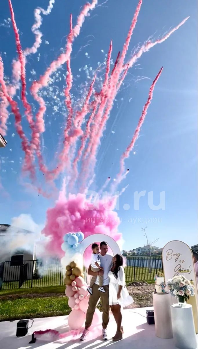 Салют фейерверк гендер пати Красноярск мальчиик или девочка — купить в  Красноярске. Фейерверки, салюты, пиротехника на интернет-аукционе Au.ru