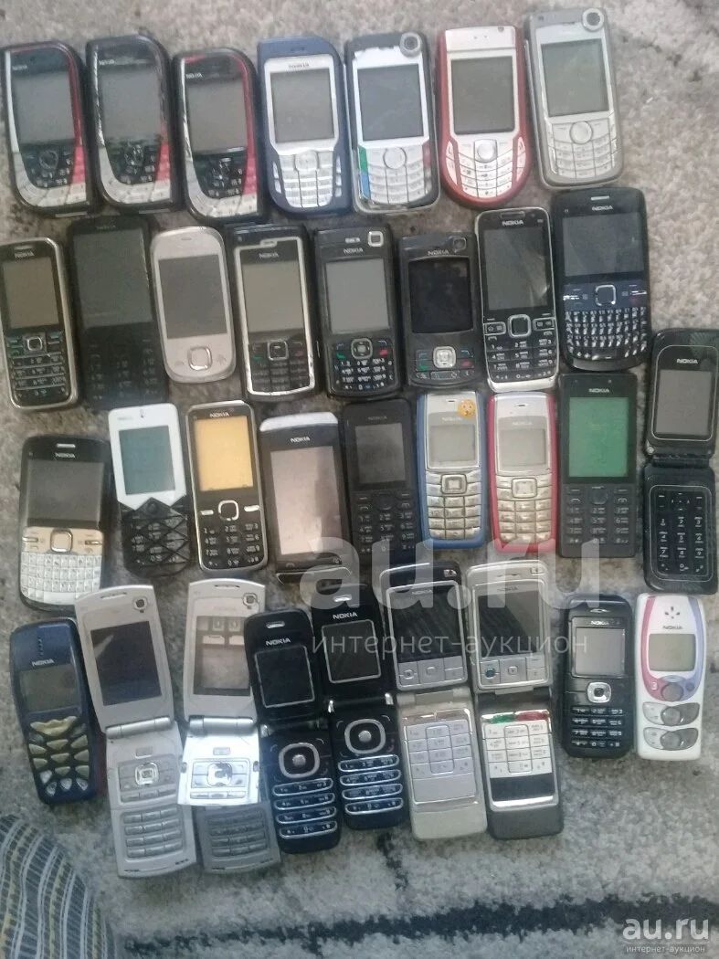 Телефоны nokia — купить в Красноярске. Состояние: Неисправно. Кнопочные  мобильные телефоны на интернет-аукционе Au.ru