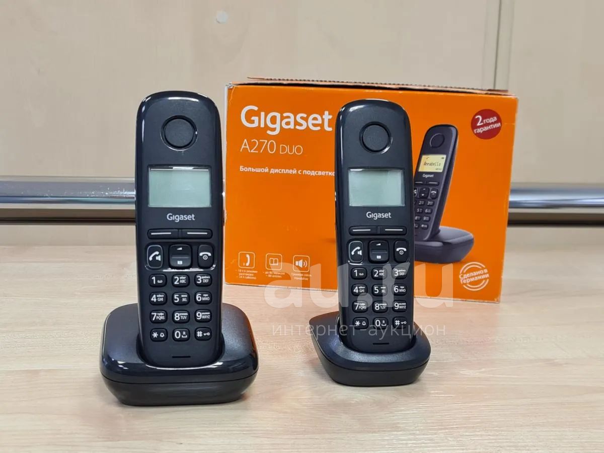 Gigaset A270 DUO — купить в Красноярске. Состояние: Б/у. DECT и ...
