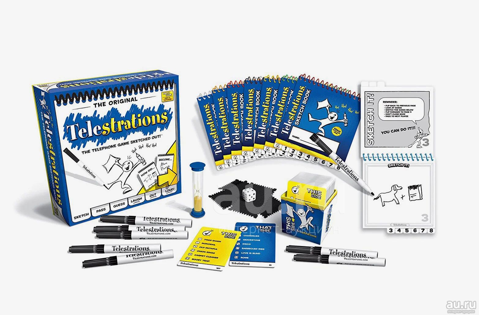 Настольная игра TeleStrations - Отличный подарок! — купить в Красноярске.  Состояние: Новое. Настольные игры, карты на интернет-аукционе Au.ru