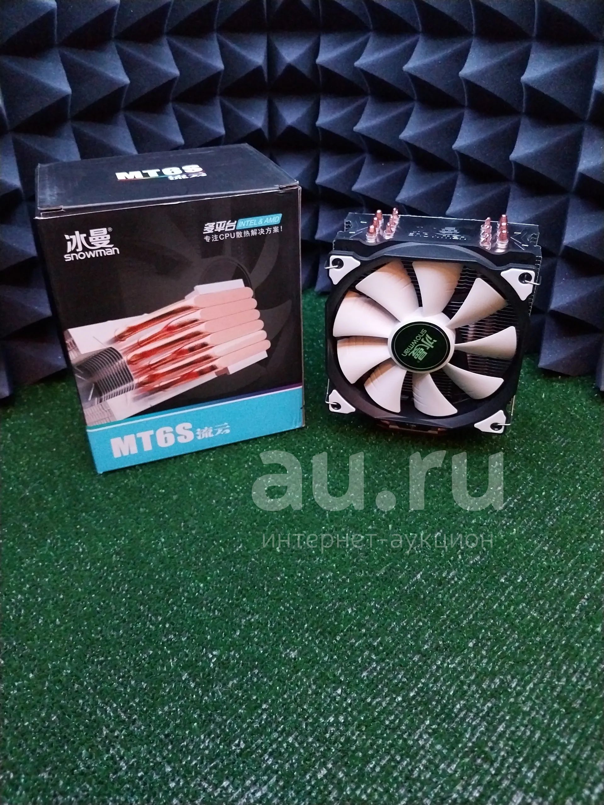 1 Кулер SnowMan 120мм 6 медных трубок 4pin pwm — купить в Красноярске ...