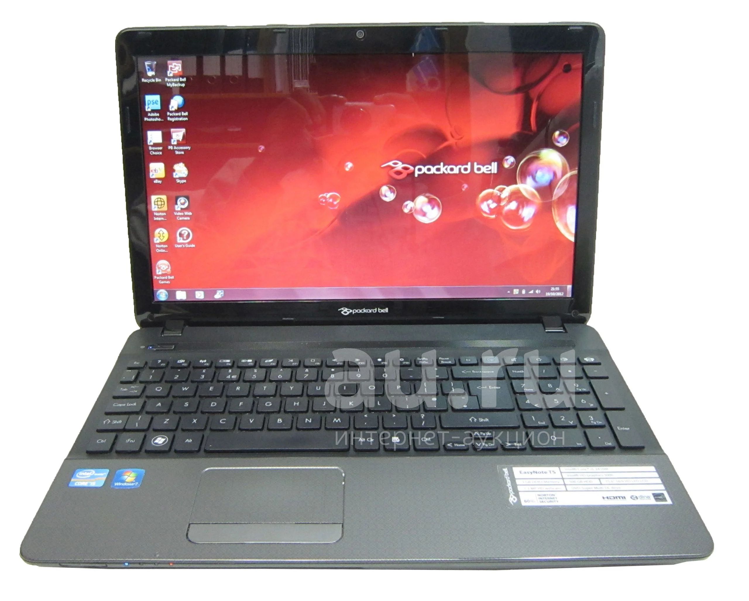 Ноутбук Packard Bell p5ws0 (Core i5 2450M 2500 Mhz/15.6"/1366x768 ...