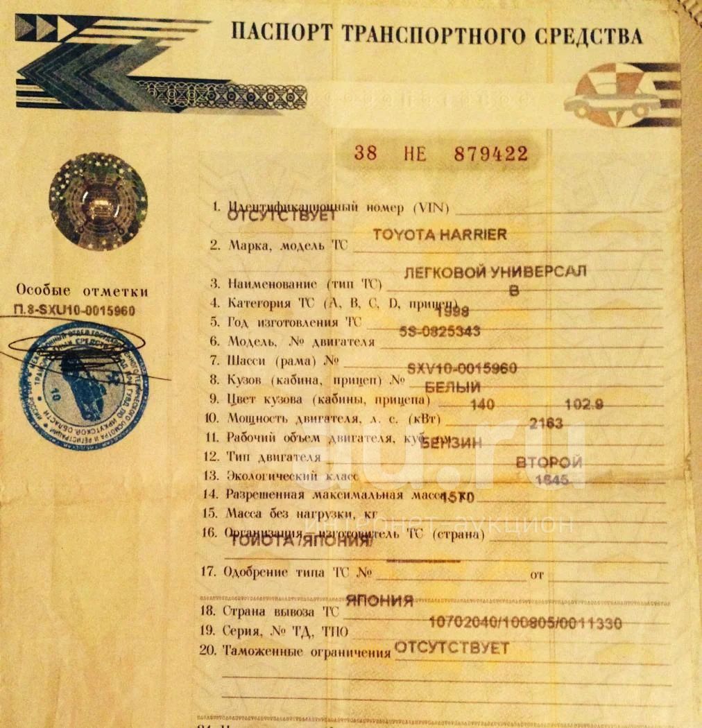 Купить Документы На Машину Без Машины