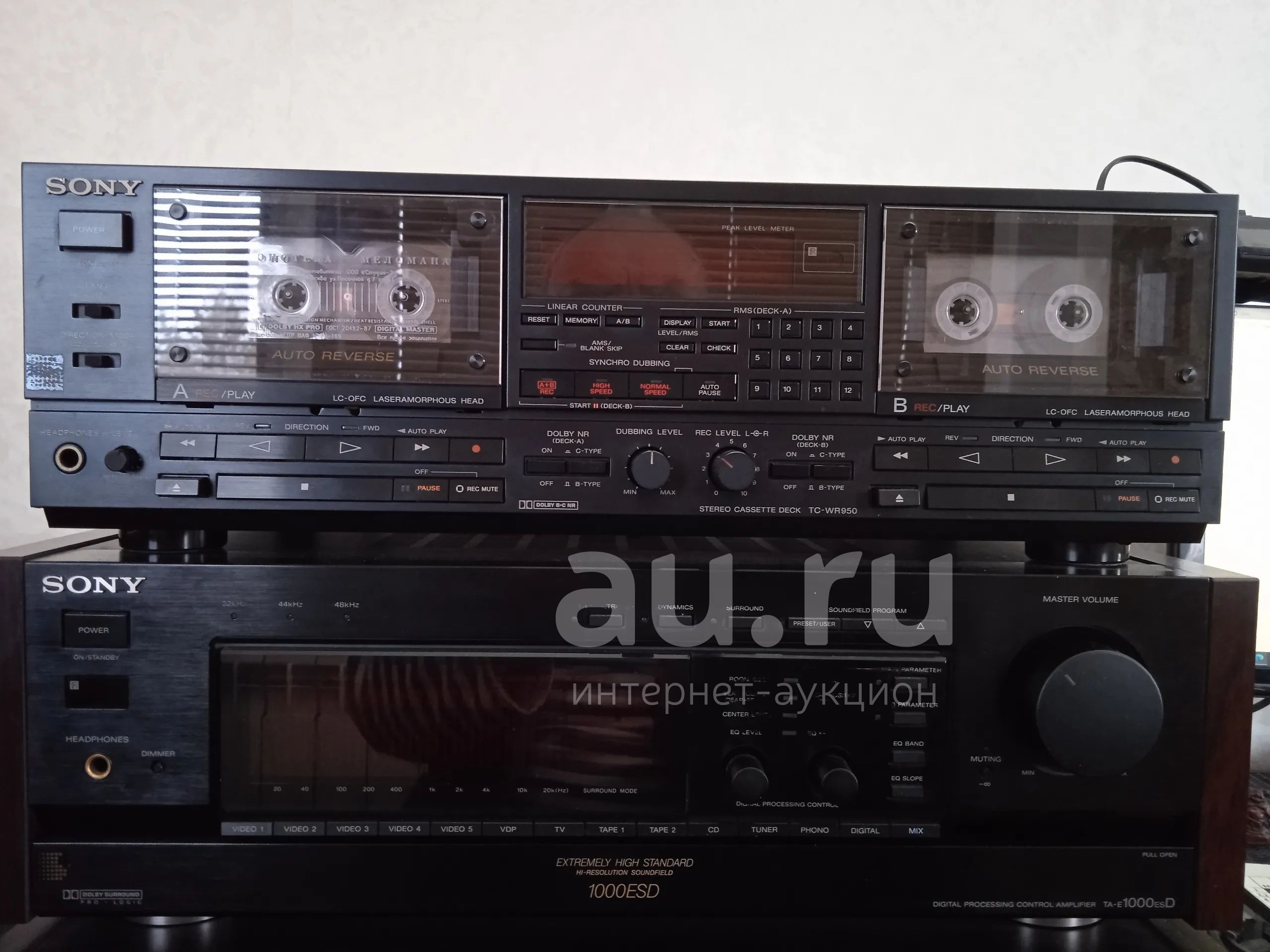 Двухкассетник SONY TC-WR950 продажа или обмен — купить в Красноярске ...