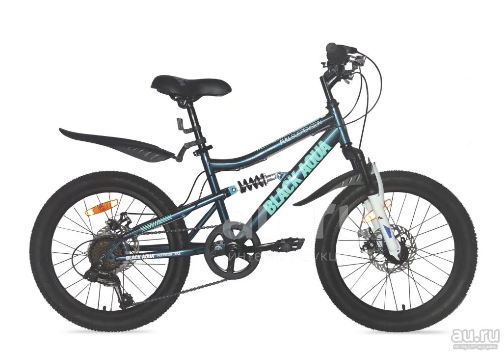 Велосипед BLACK AQUA Mount 1223 D matt 20" 2018 синий GL-109D — купить ...
