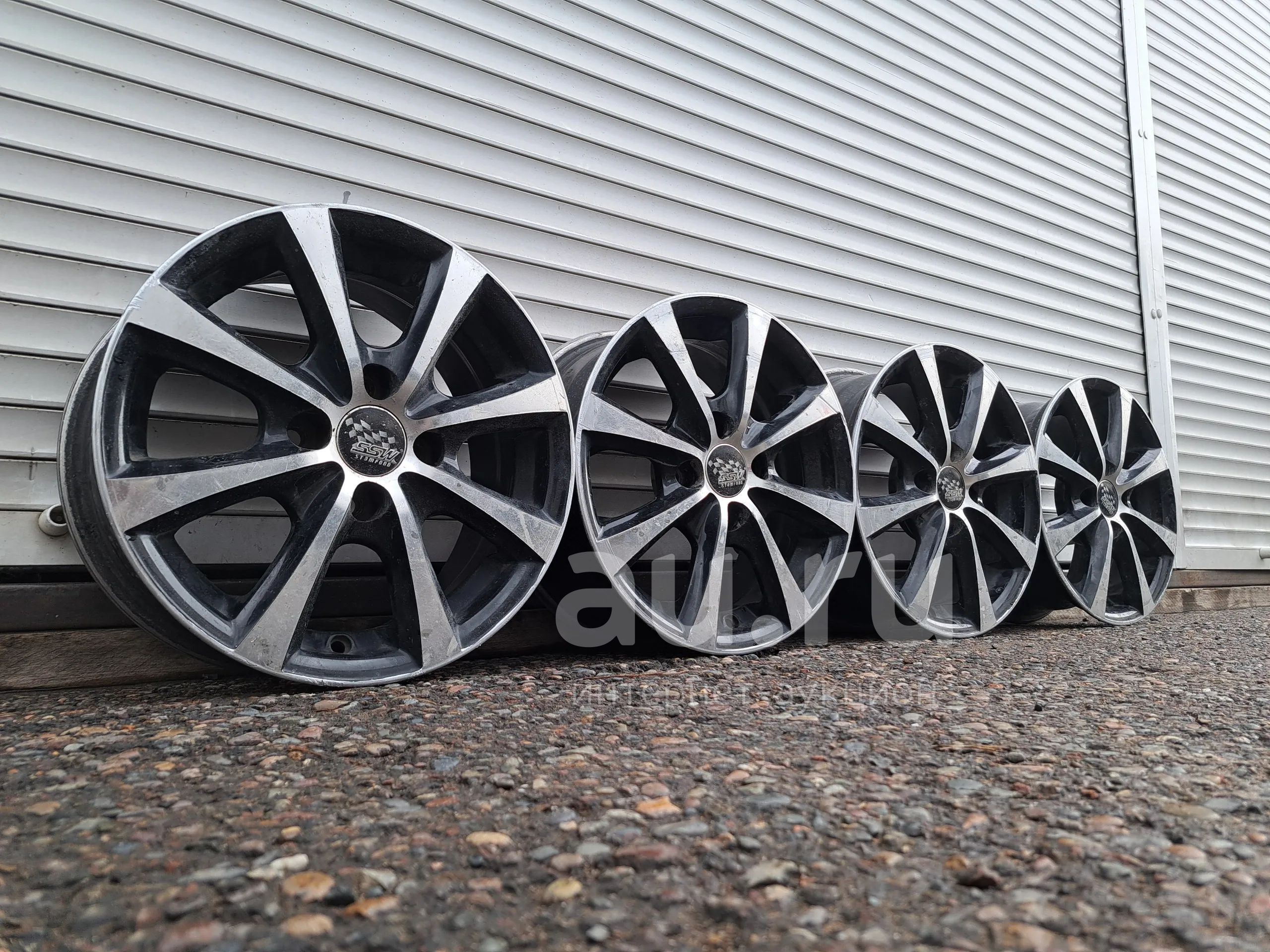 Комплект Оригинальных Литых дисков GTR Style SSW Wheels 4х100 R-14 ...