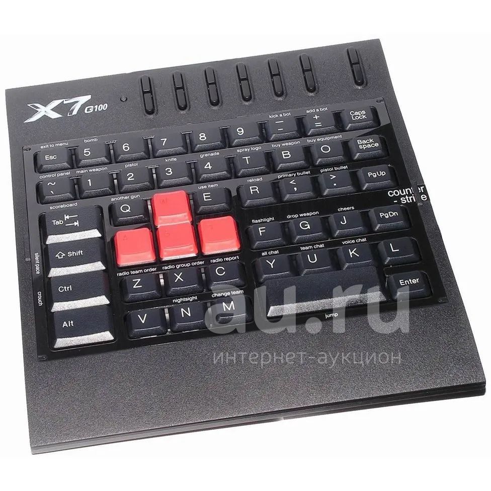 Клавиатура / Кейпад проводная A4Tech X7-G100 — купить в Красноярске ...