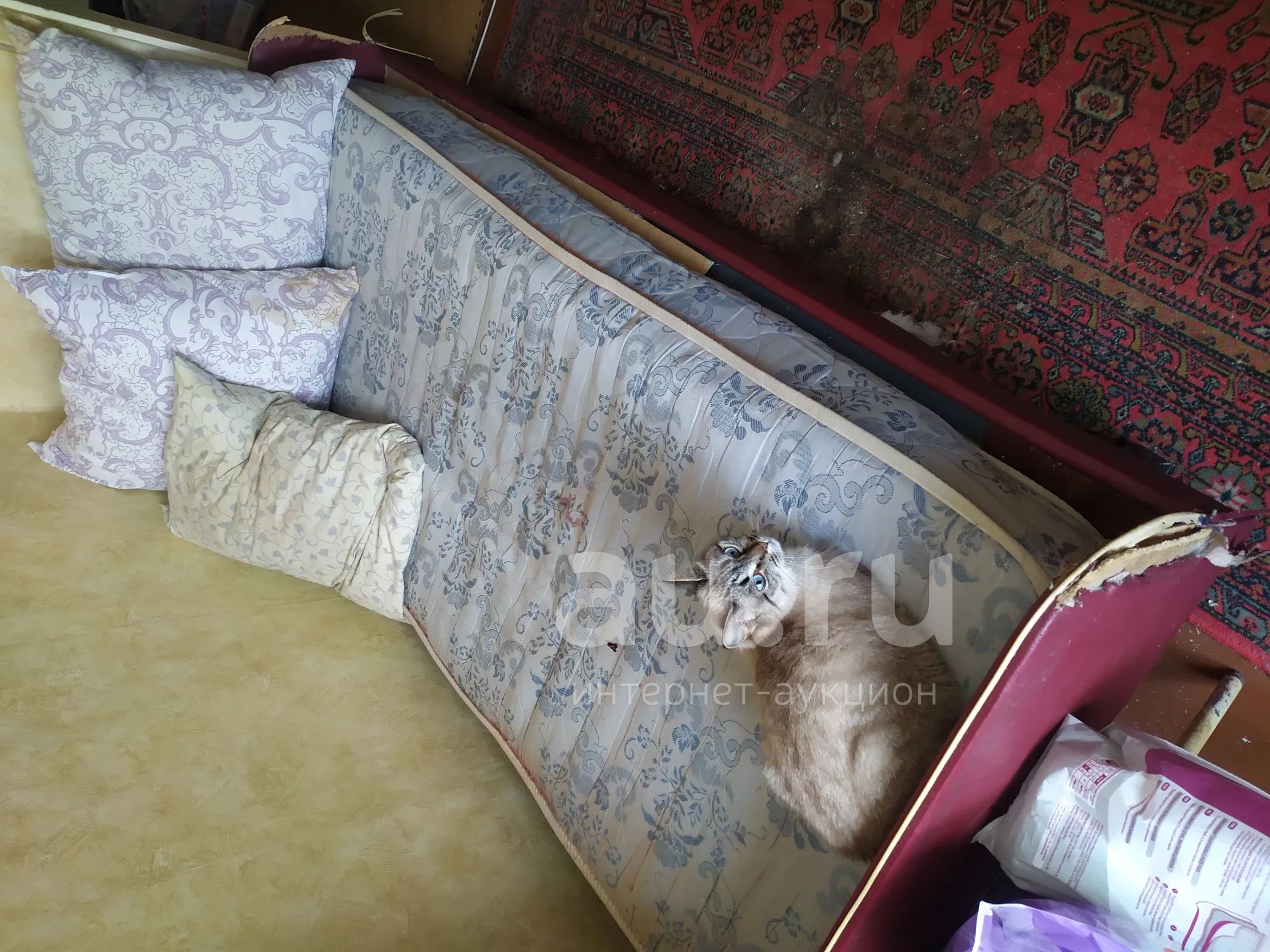 Кровать железный каркас — купить в Красноярске. Состояние: Б/у. Кровати ...