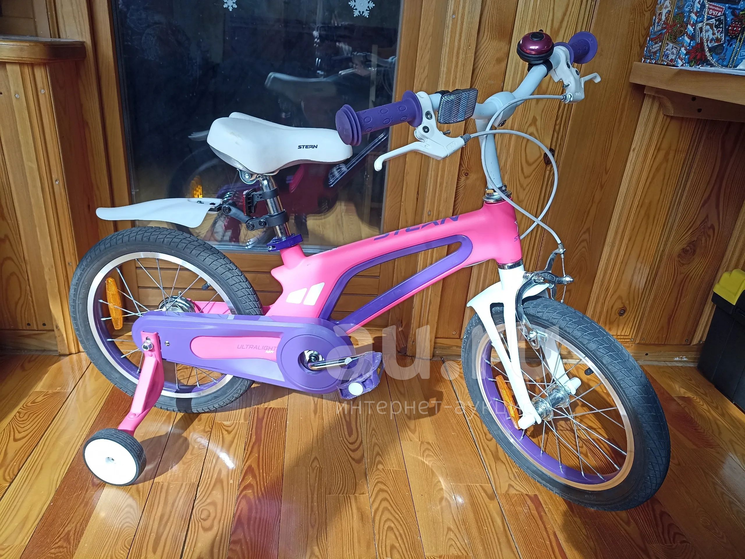 Велосипед для девочек Stern Airy 16", 2021 (4-6 лет, рост 99-124 см ...