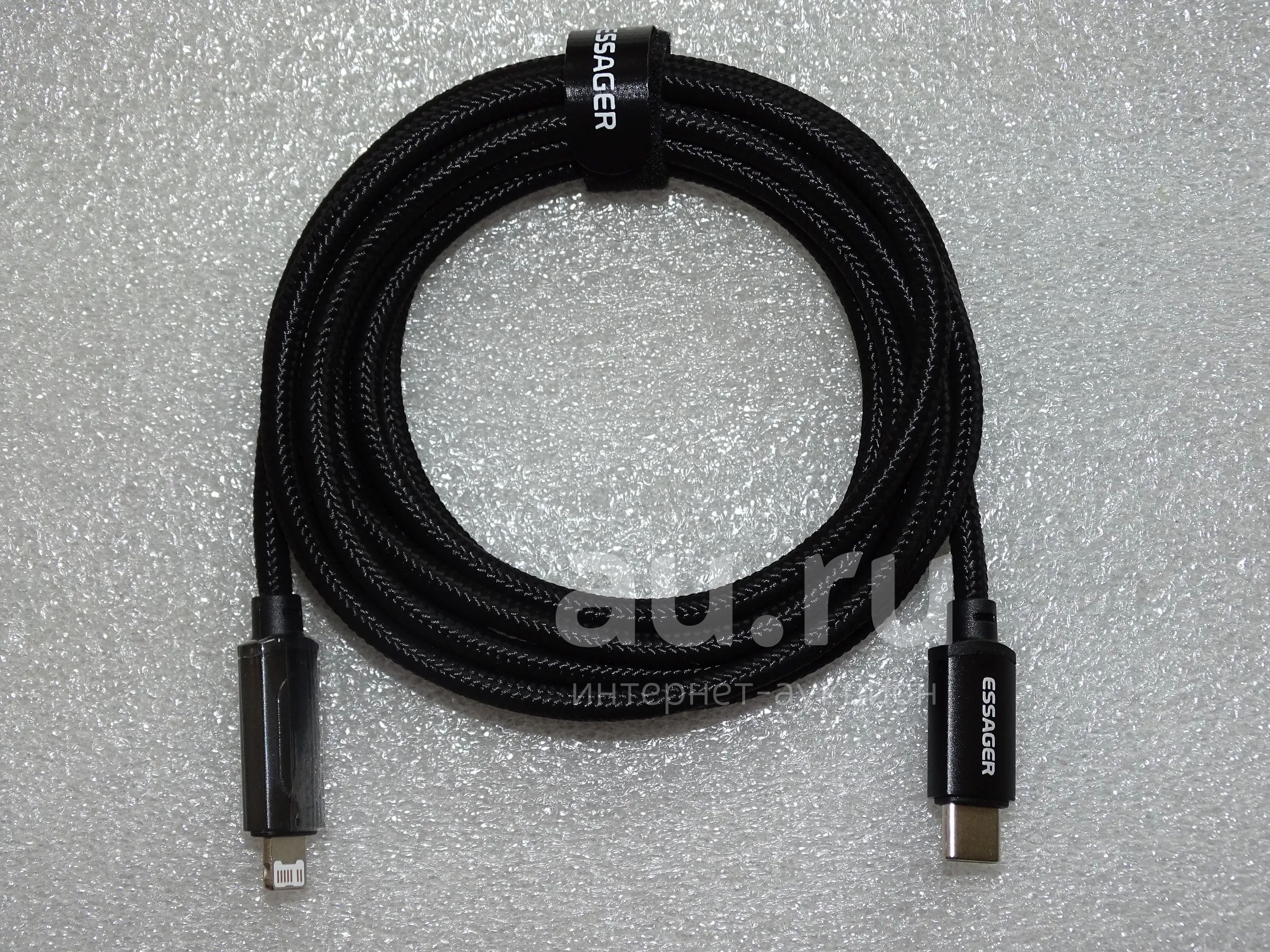Кабель Essager 29W Type-C - Lightning. LED дисплей. 2м — купить в ...