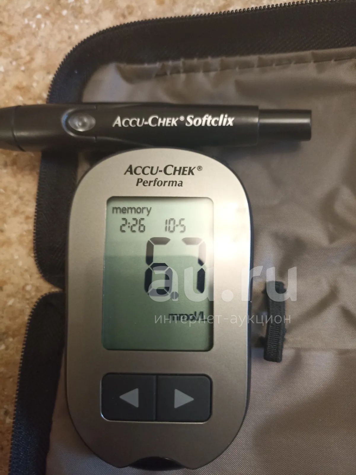 Глюкометр Accu-chek Performa — купить в Красноярске. Состояние: Б/у ...