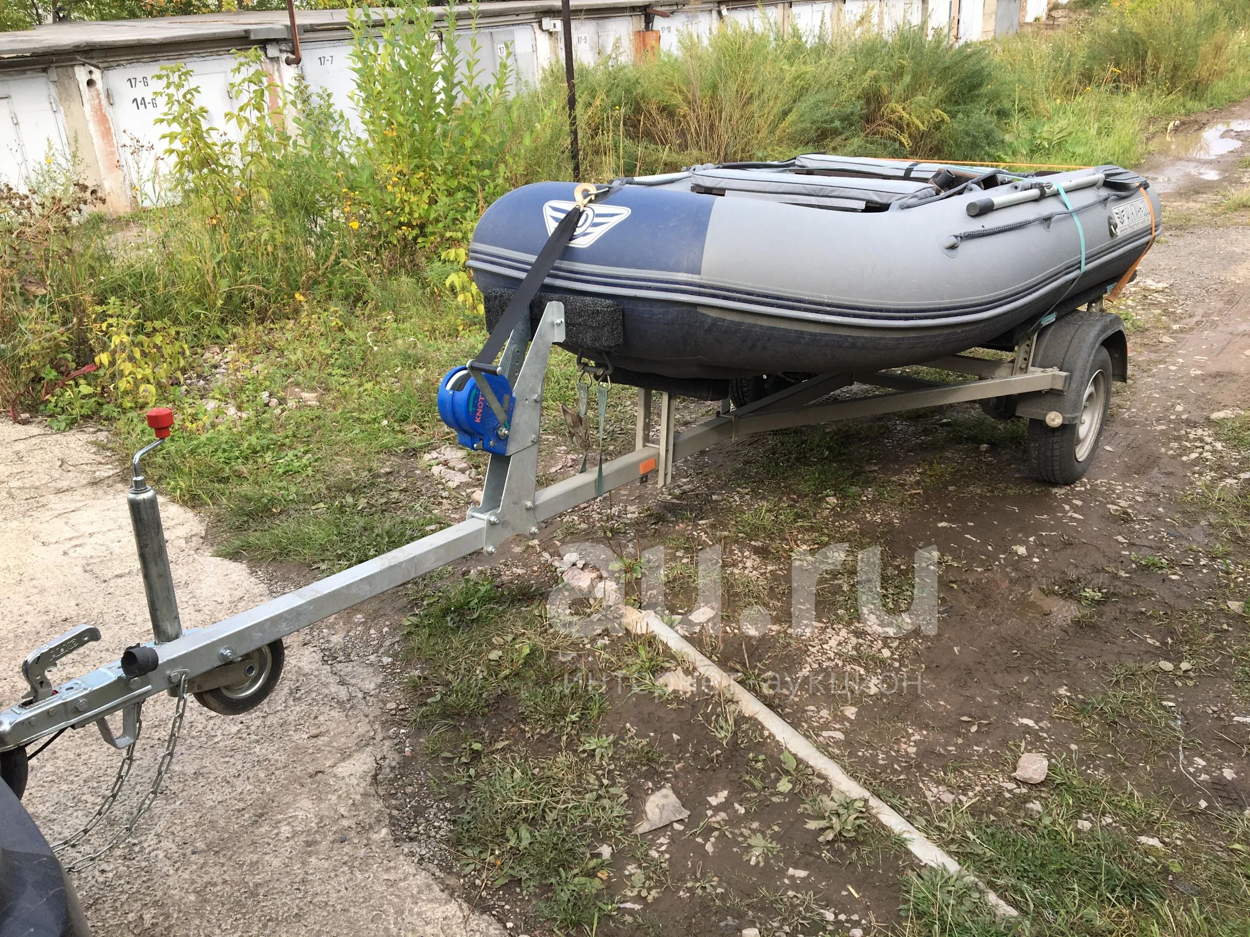 Лодочный прицеп мзса 81771С.012 — купить в Красноярске. Состояние: Б/у ...