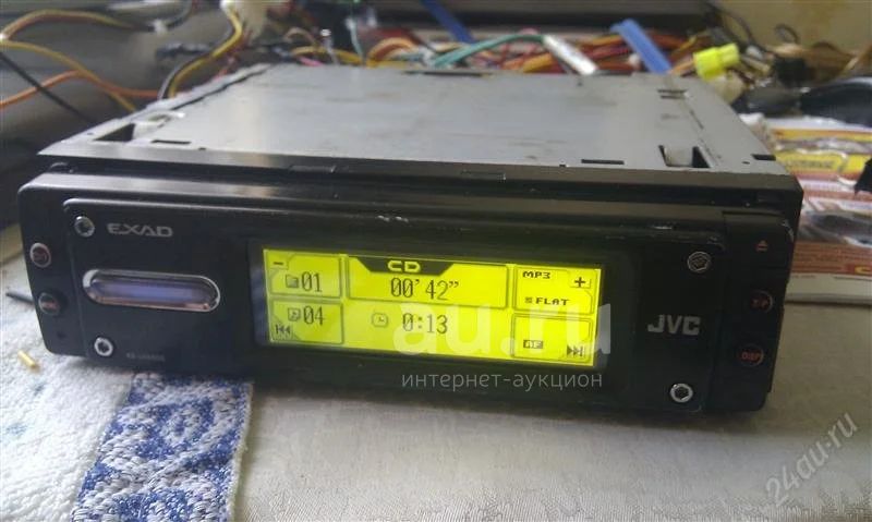 Магнитолы JVC 1 Дин сенсорная