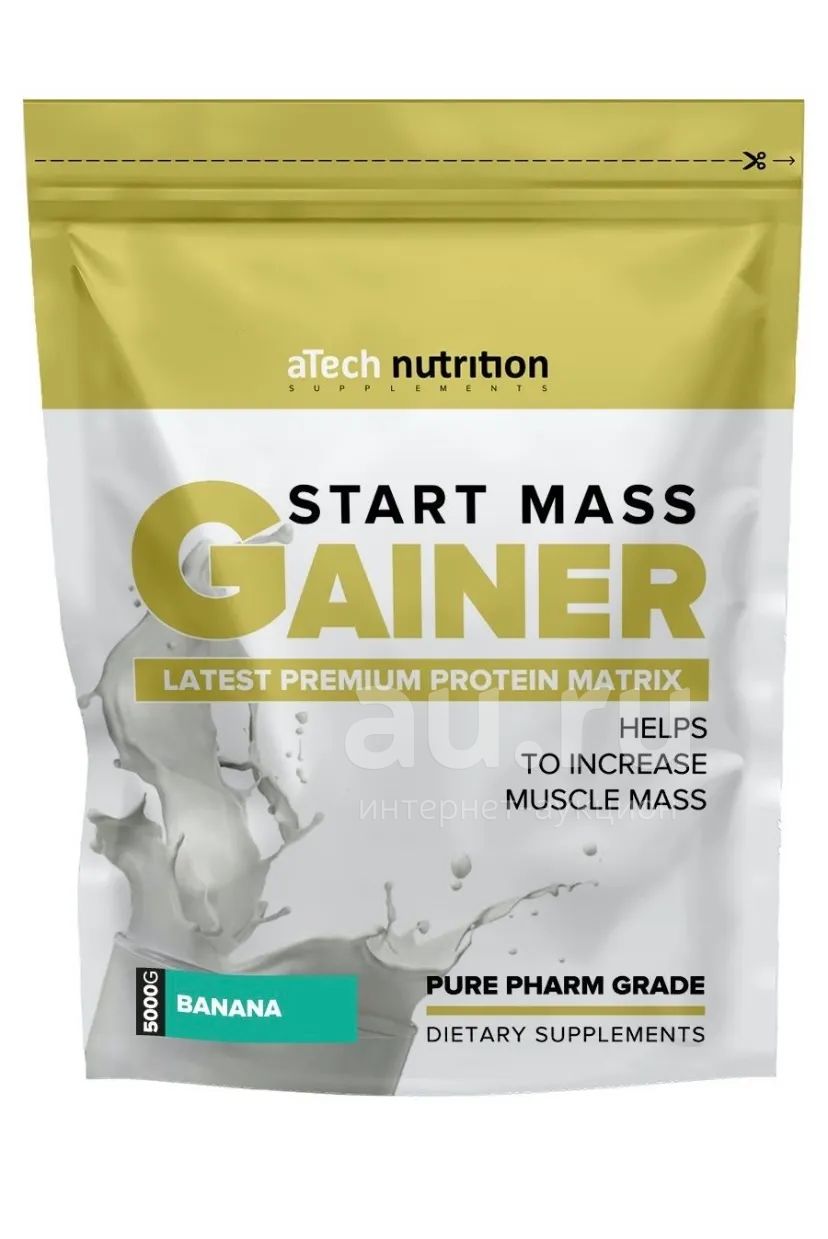 Гейнер/Gainer 5 кг вкус банан от Nutrition Россия — купить в ...