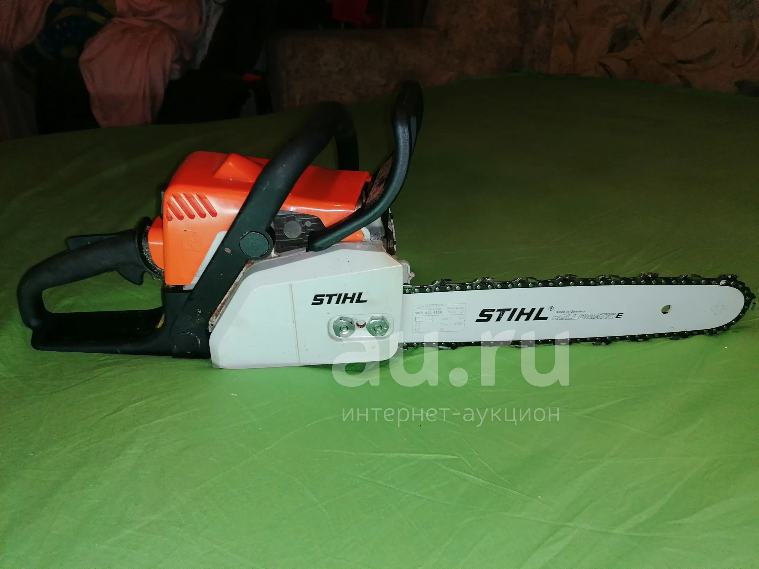 Бензопила Stihl, MS 180 — купить в Красноярске. Состояние: Б/у. Бензо ...