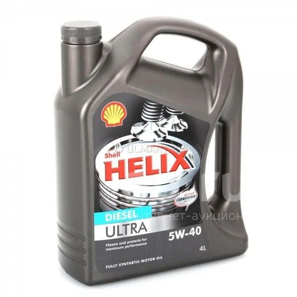 SHELL HELIX DIESEL ULTRA 5w-40 4л. масло моторное. — купить в ...