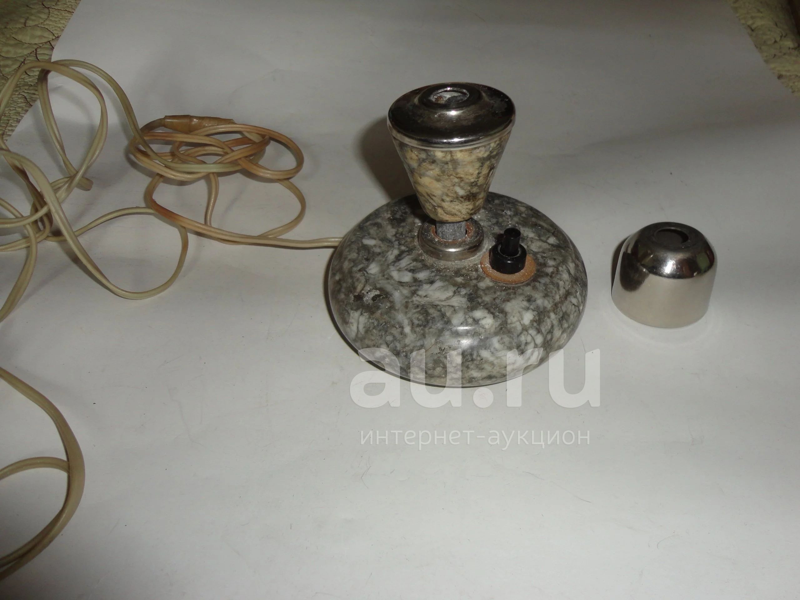 Подставка под лампу из СССР, мраморная. — купить в Красноярске ...