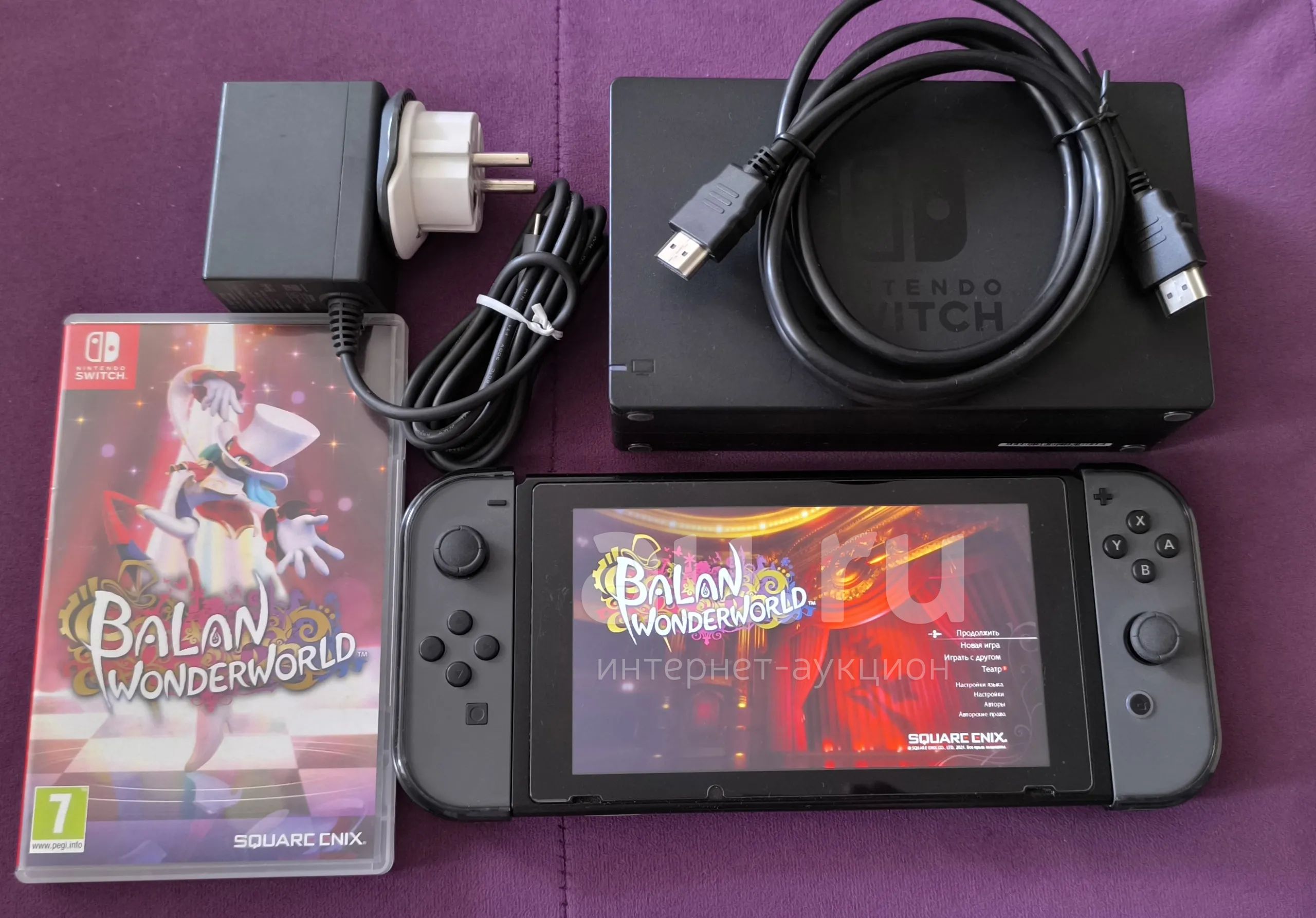 Nintendo Switch + игра. — купить в Красноярске. Состояние: Б/у. Игровые ...