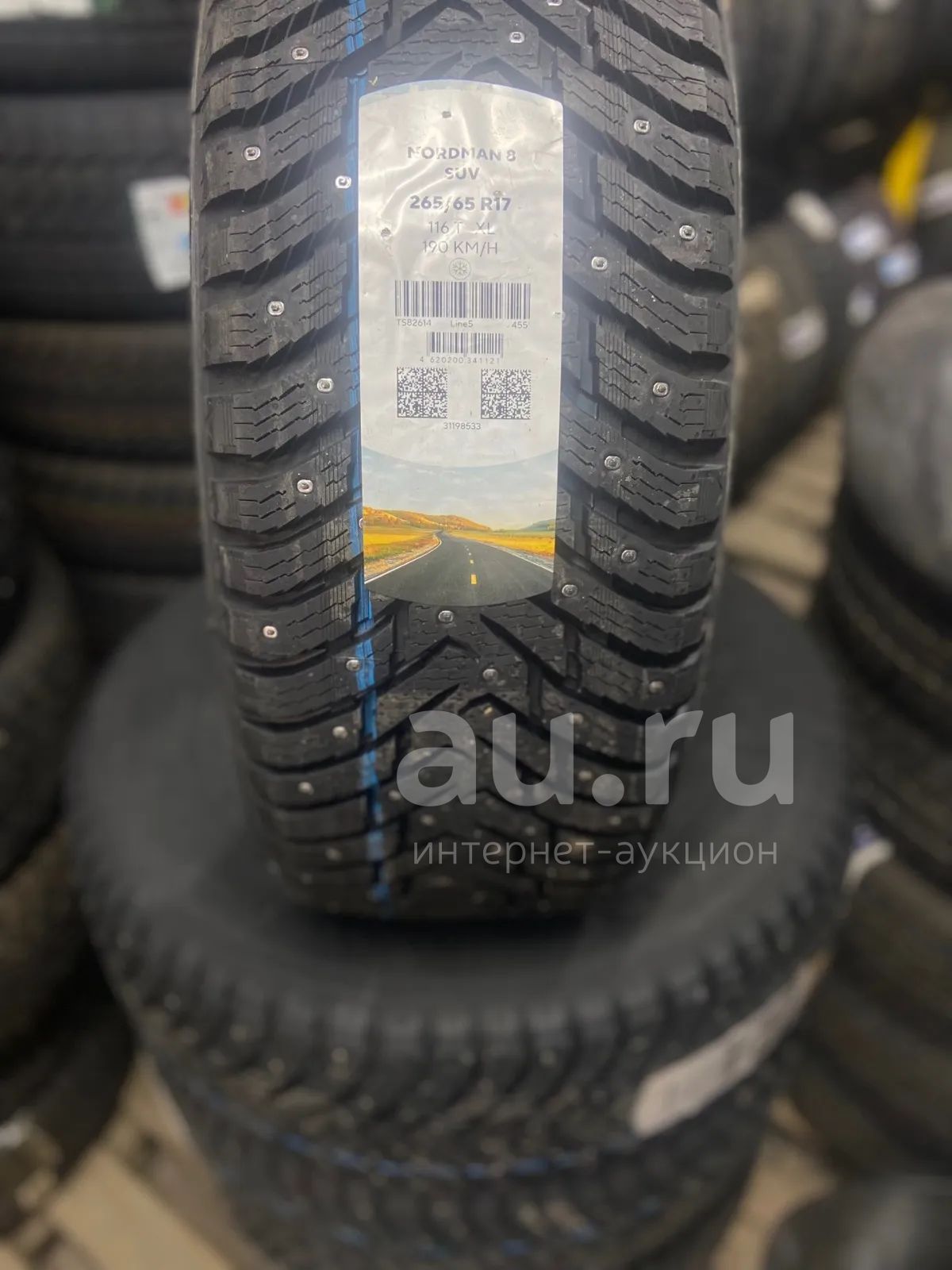 Зимняя резина 265/65 R-17 " Nokian Nordman 8 " шип НОВАЯ !!! — купить в ...
