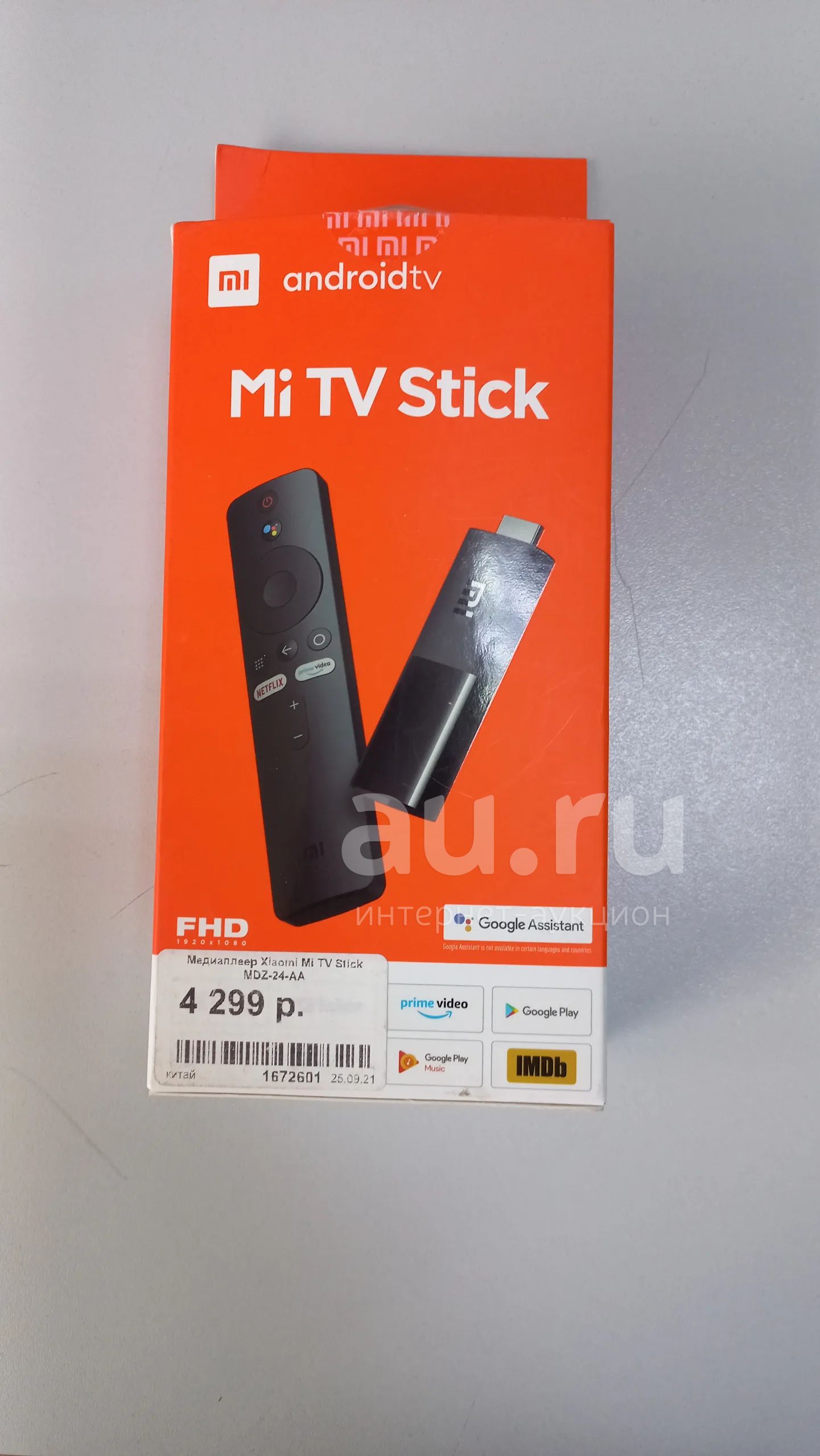 Тв приставка андроид MI TV stick — купить в Красноярске. Состояние: Б/у ...