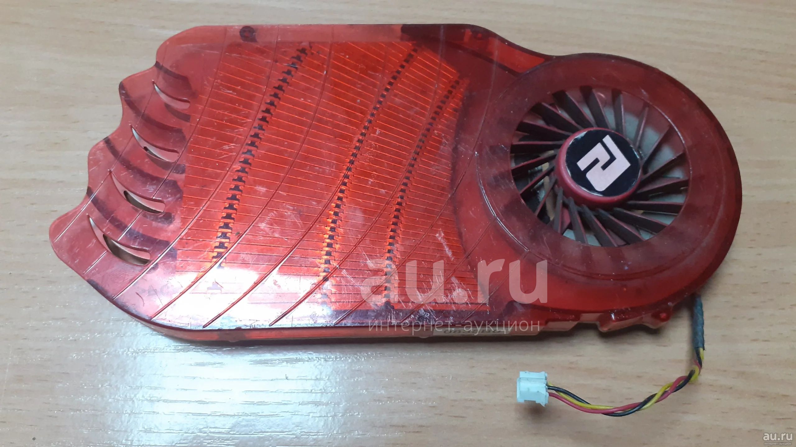 Турбина (кулер) для видеокарты. Система охлаждения, снята с HD3850 ...