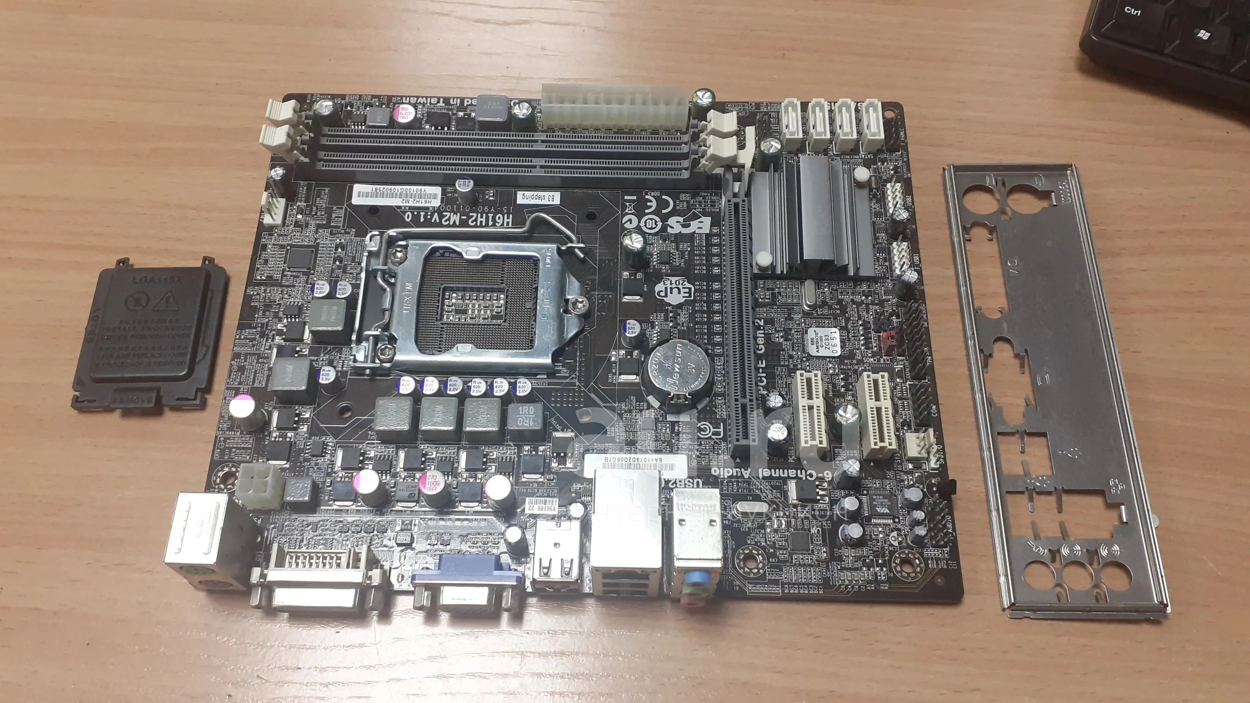 Материнская плата 1155 mATX ECS EliteGroup H61H2-M2 ( h61, ddr3, Sata ...