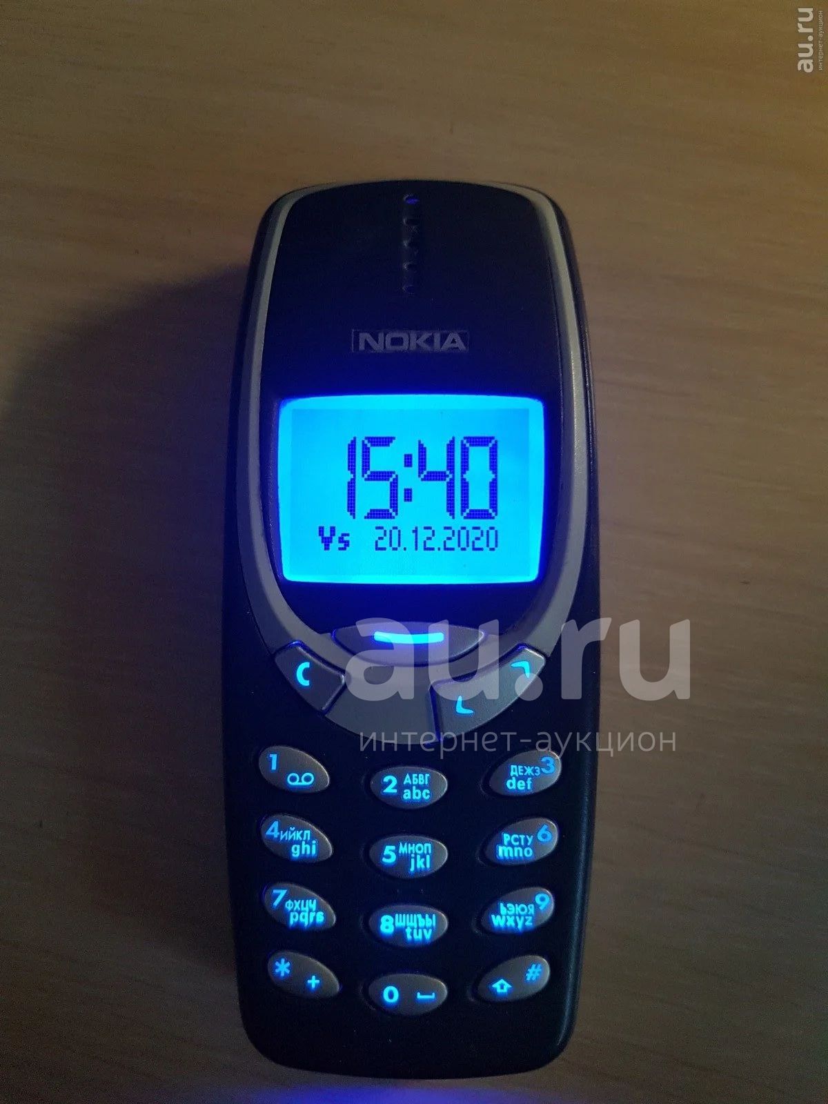 Nokia 3310 Синяя подсветка Мод прошивка — купить в Красноярске. Состояние:  Б/у. Кнопочные мобильные телефоны на интернет-аукционе Au.ru