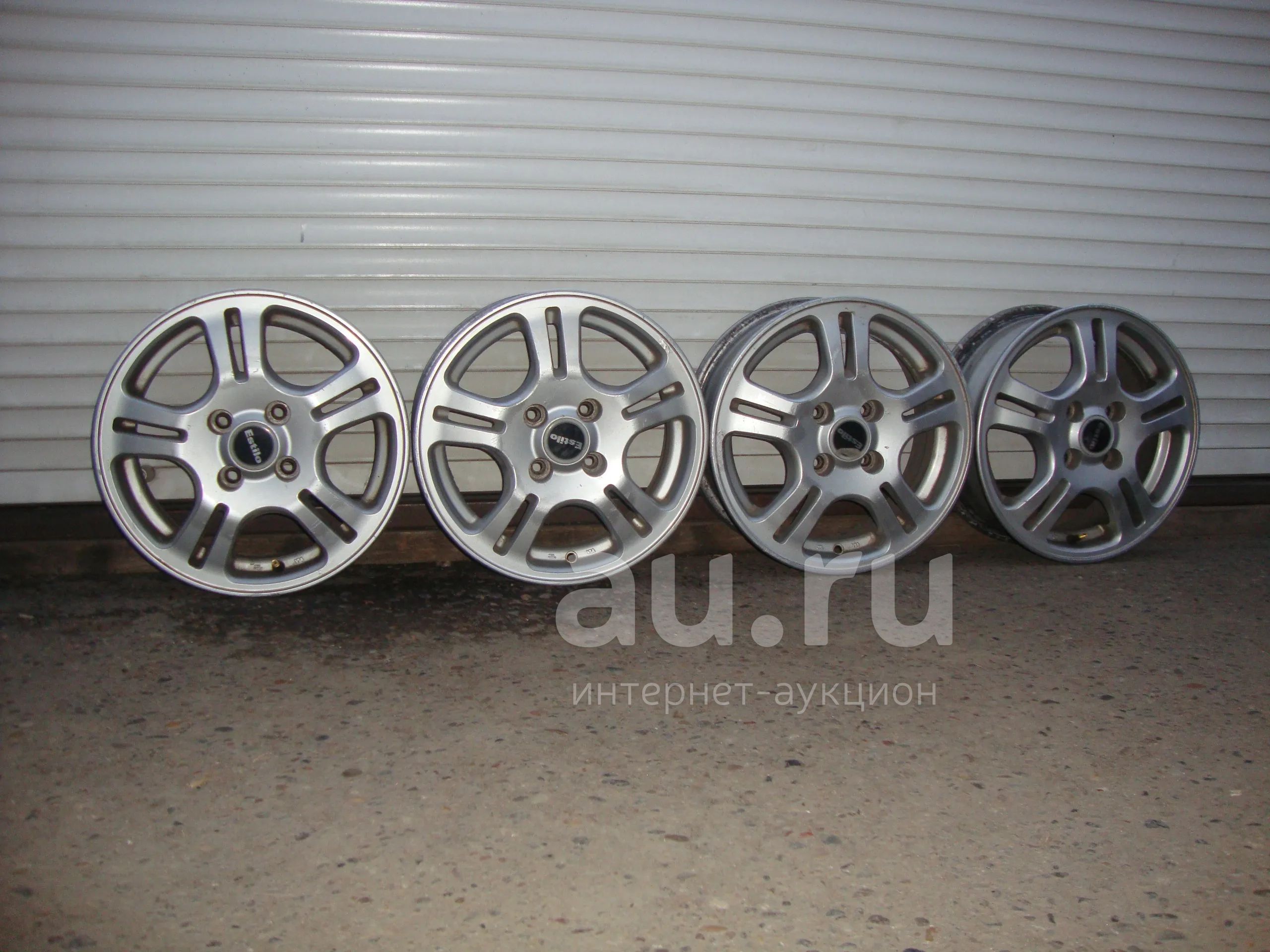 Комплект Оригинальных Литых дисков Estilo Wheels 4х100 R-14 от ENKEI ...
