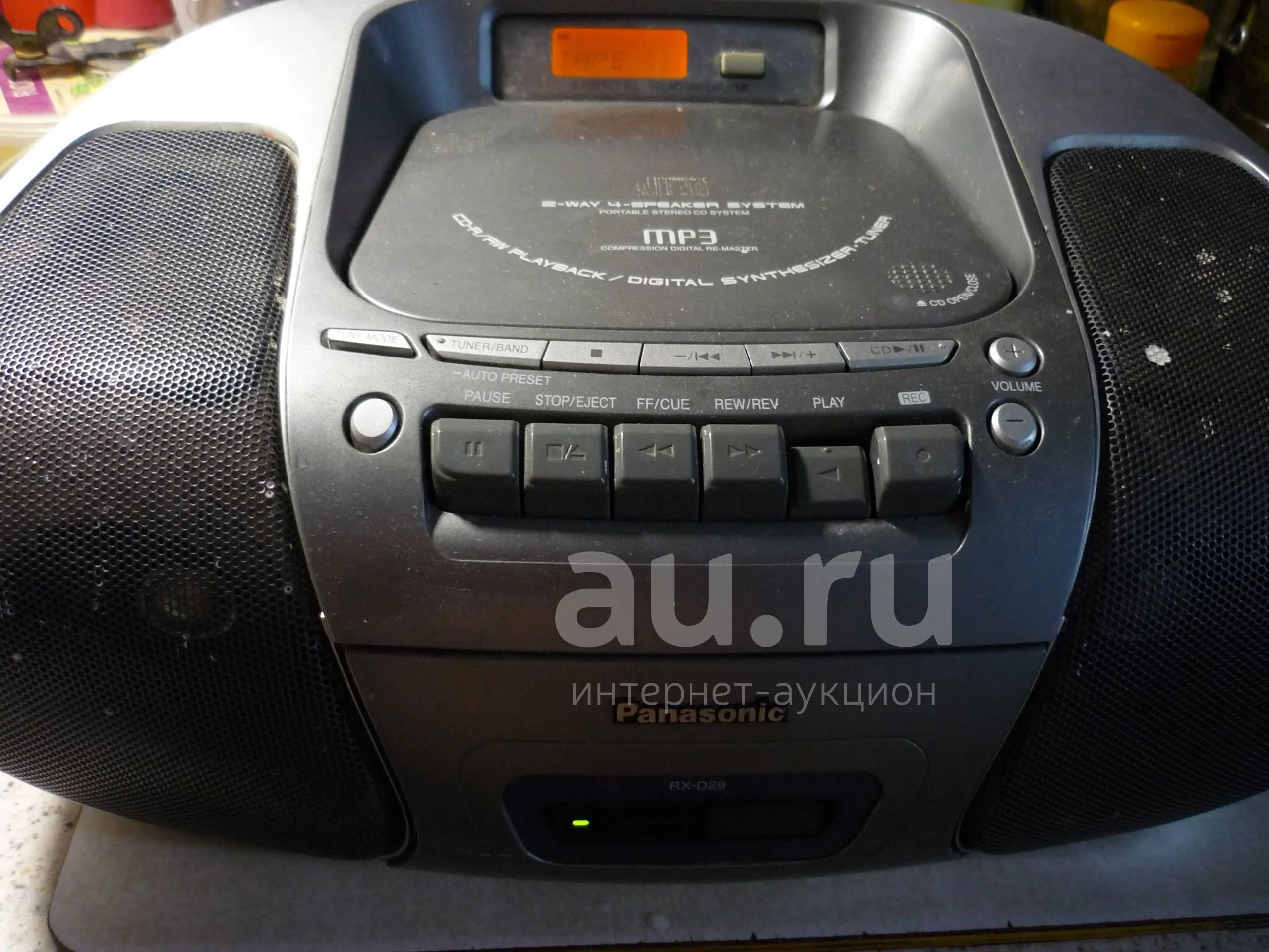 Магнитола CD/кассетная Panasonic как неисправная с рубля — купить в ...