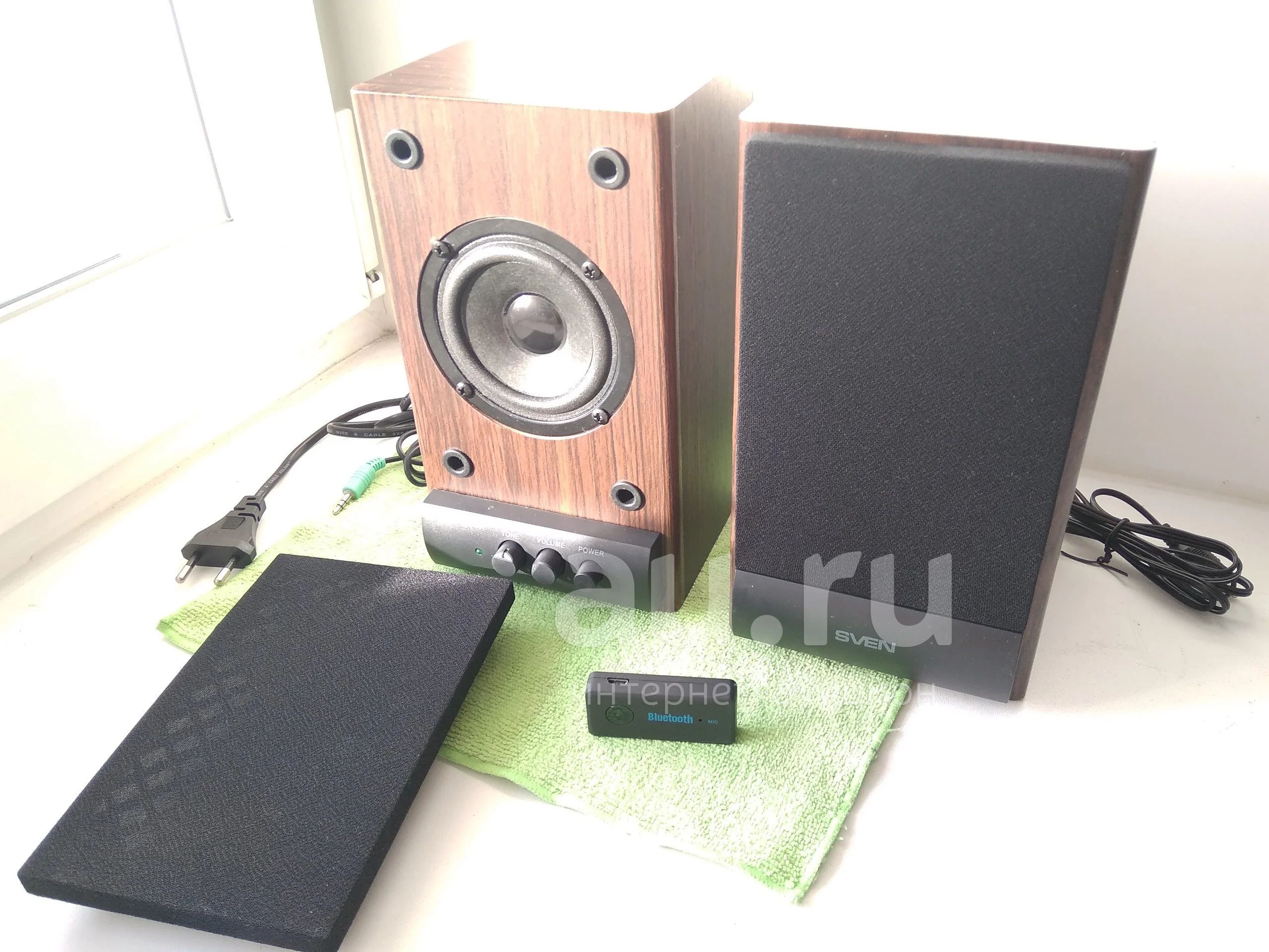 SVEN SPS - 607 Компьютерные колонки + Bluetooth Адаптер — купить в  Красноярске. Состояние: Б/у. Акустические системы на интернет-аукционе Au.ru