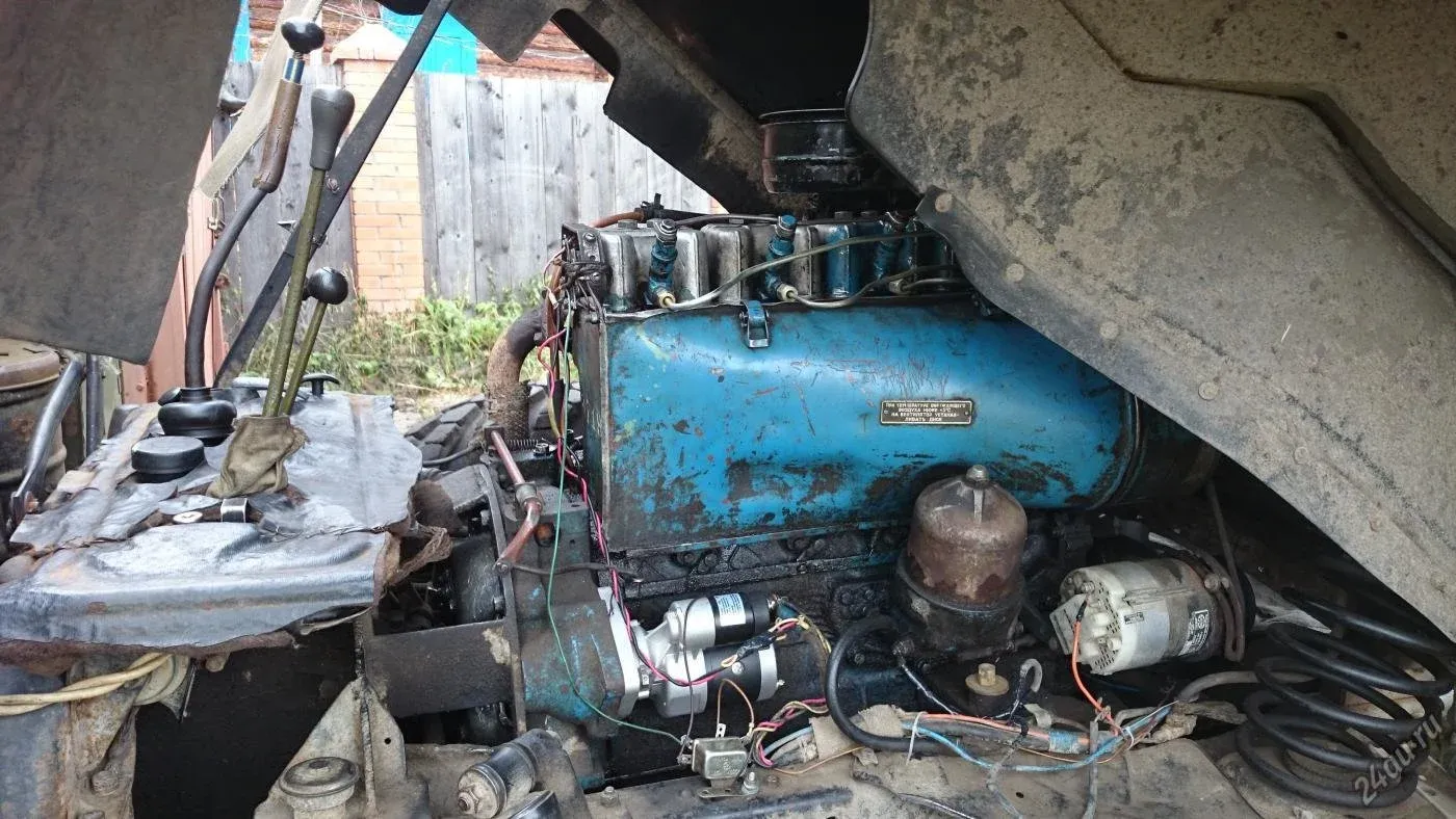 дизель на газ 53