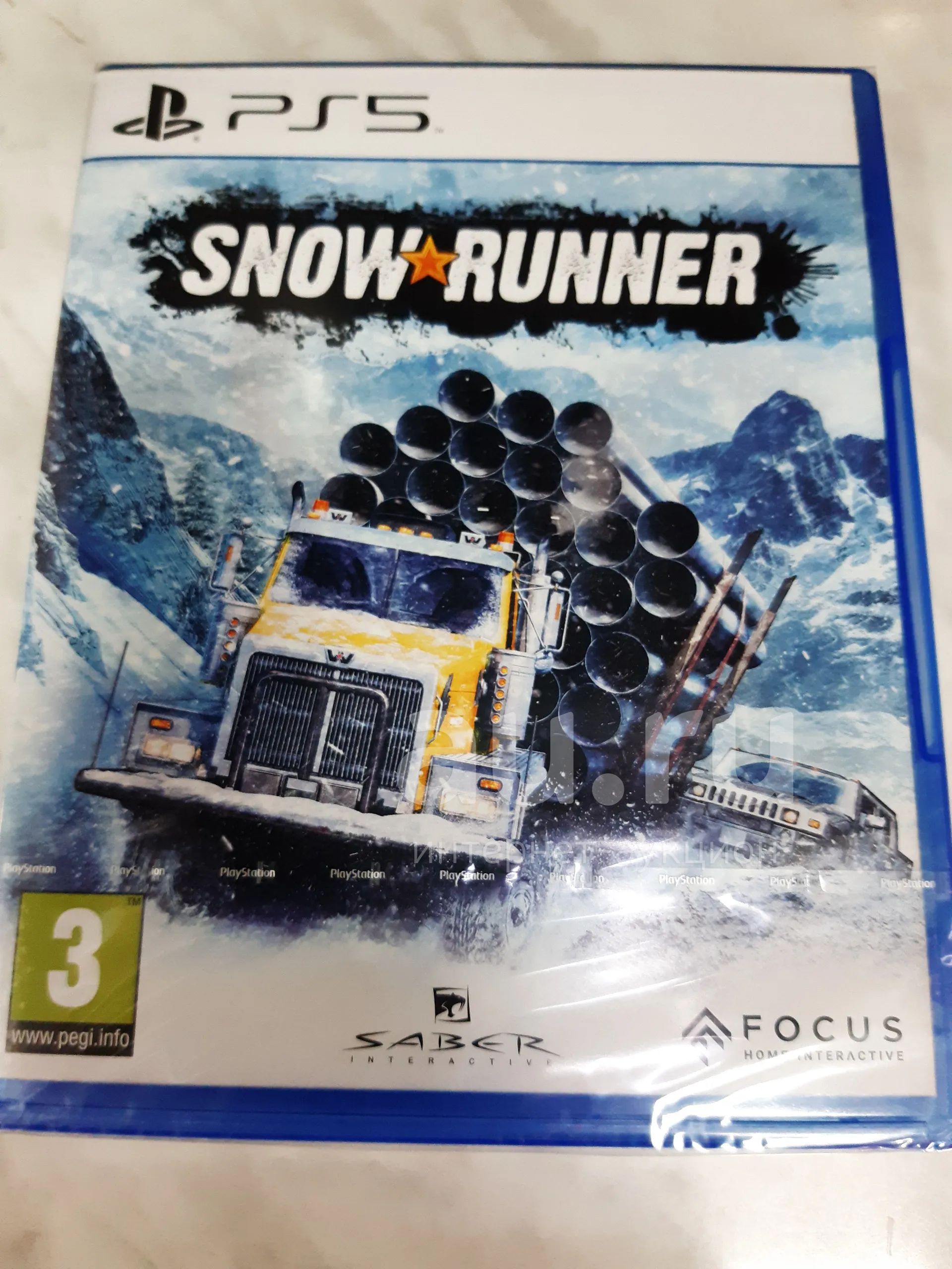 SnowRunner . Лицензионный диск Sony PlayStation 5(PS5). На русском ...