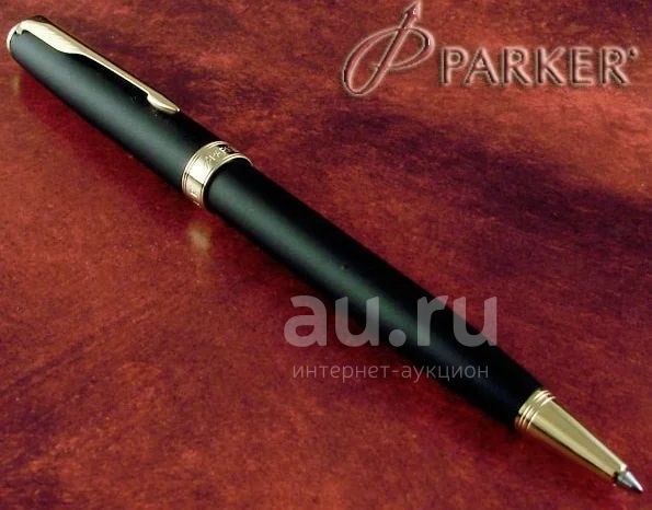 Подарочная Шариковая Ручка Паркер Чёрная Глянец ( Parker Sonnet France ...