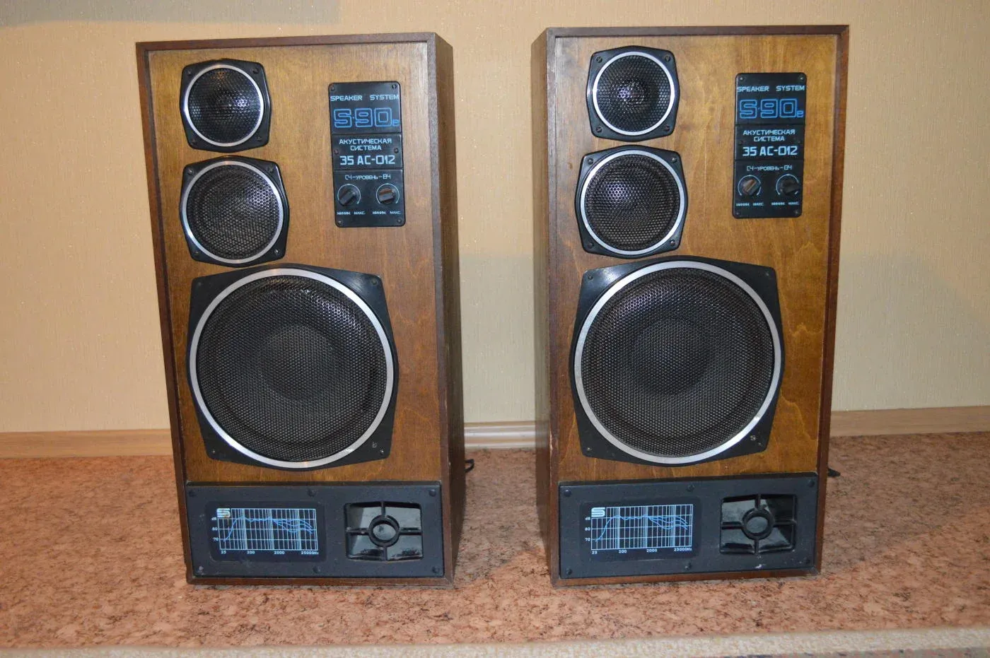 Колонки Radiotehnika s90 с усилителем