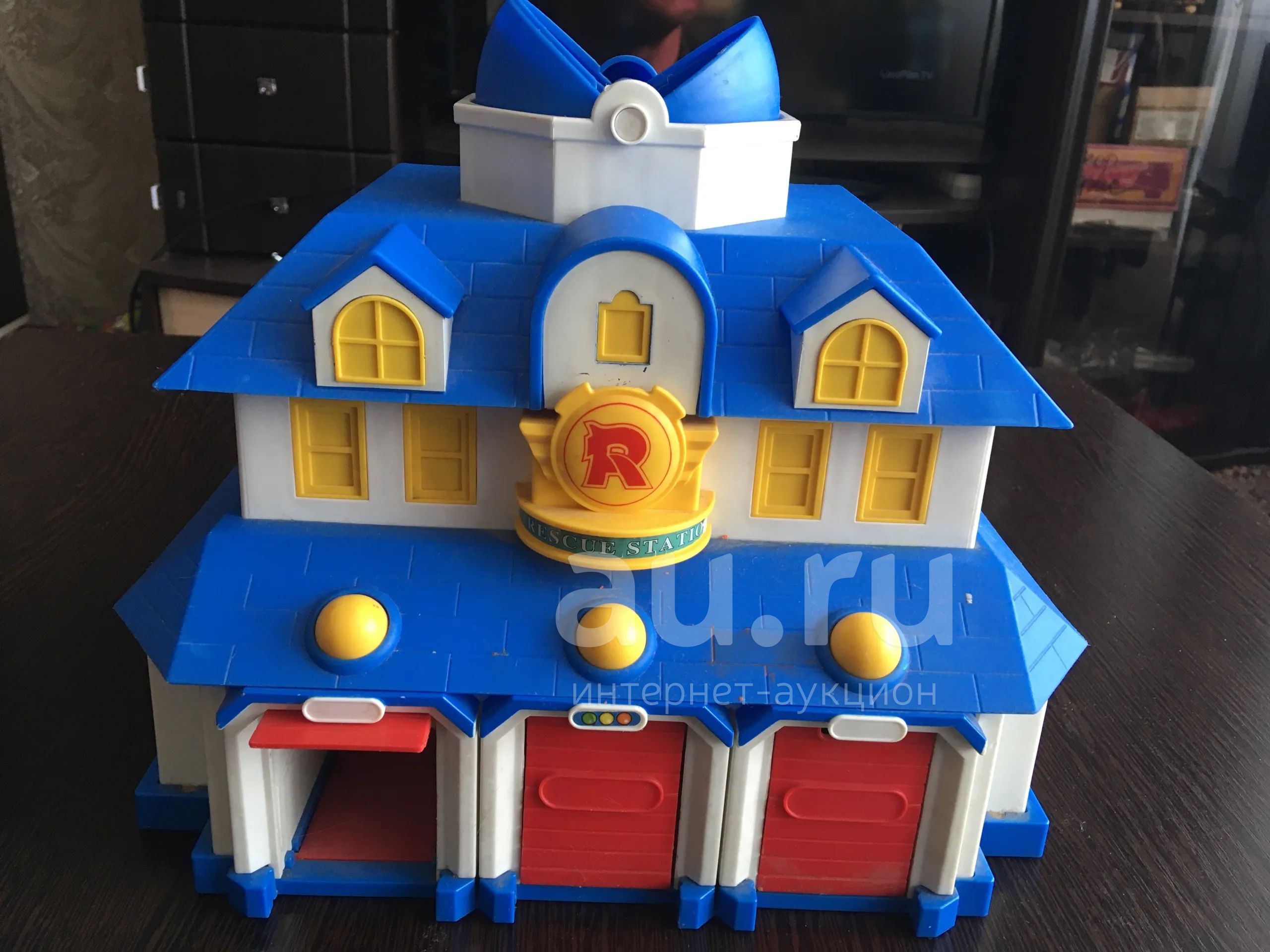 Штаб квартира Робокар Поли/ robocar poli с дорогой — купить в ...