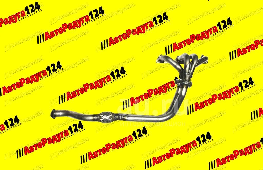 Паук (выпускной коллектор) ВАЗ 2107 с гофрой (00555-St) (Stinger ...