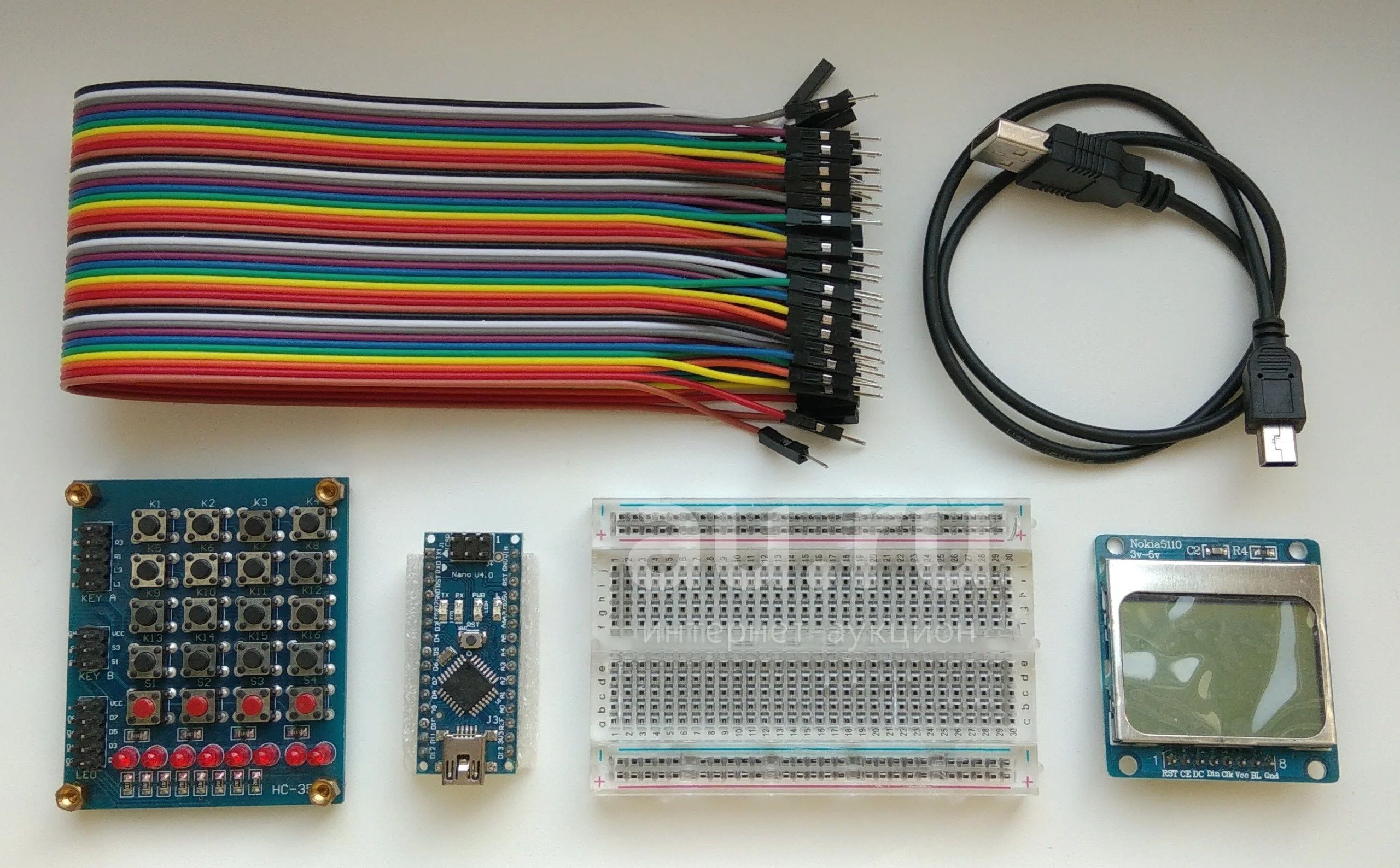 Ардуино Arduino Nano v.4.0, платы, дисплей, провода — купить в ...